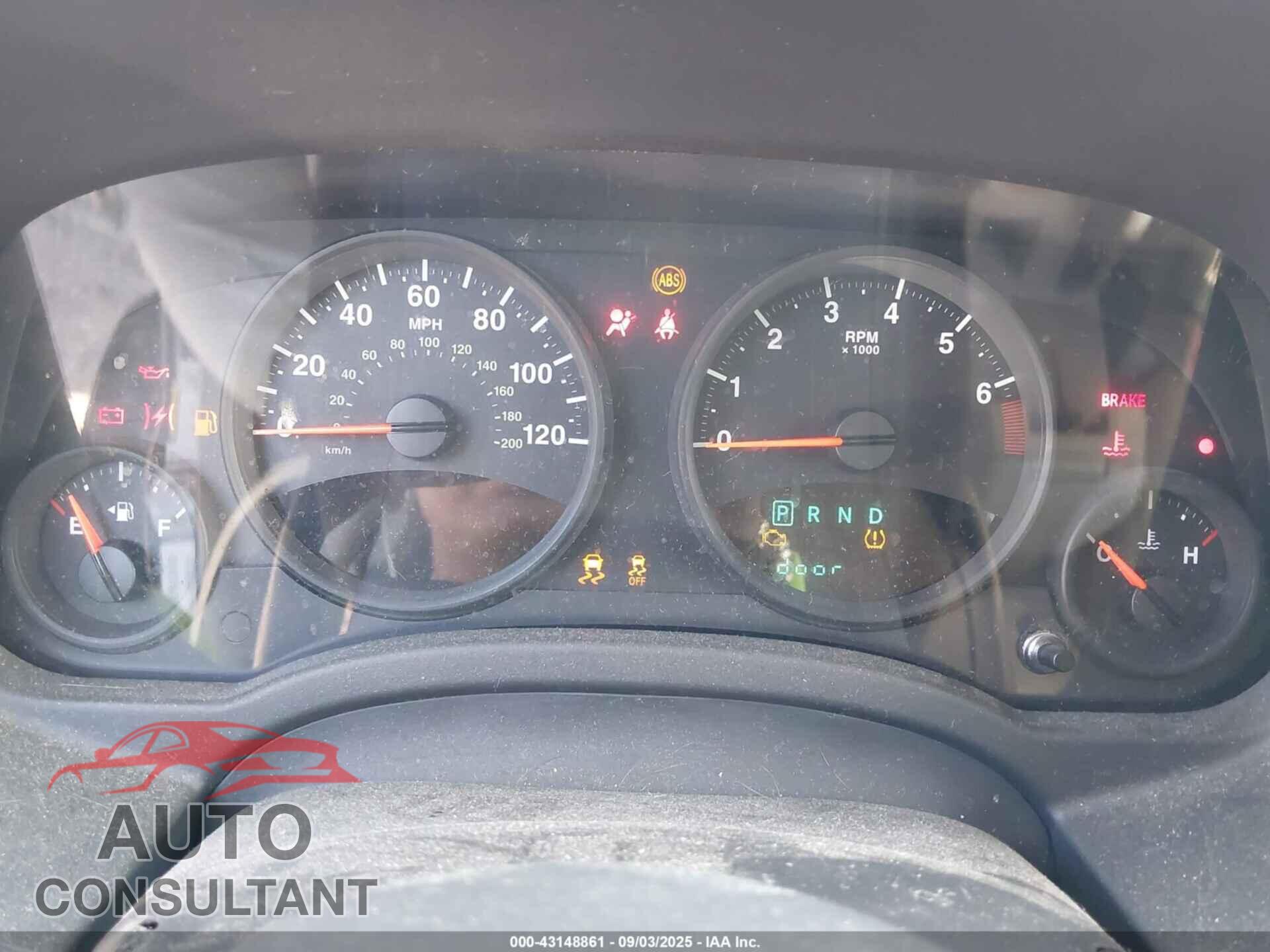 JEEP COMPASS 2011 - 1J4NT1FA5BD213549