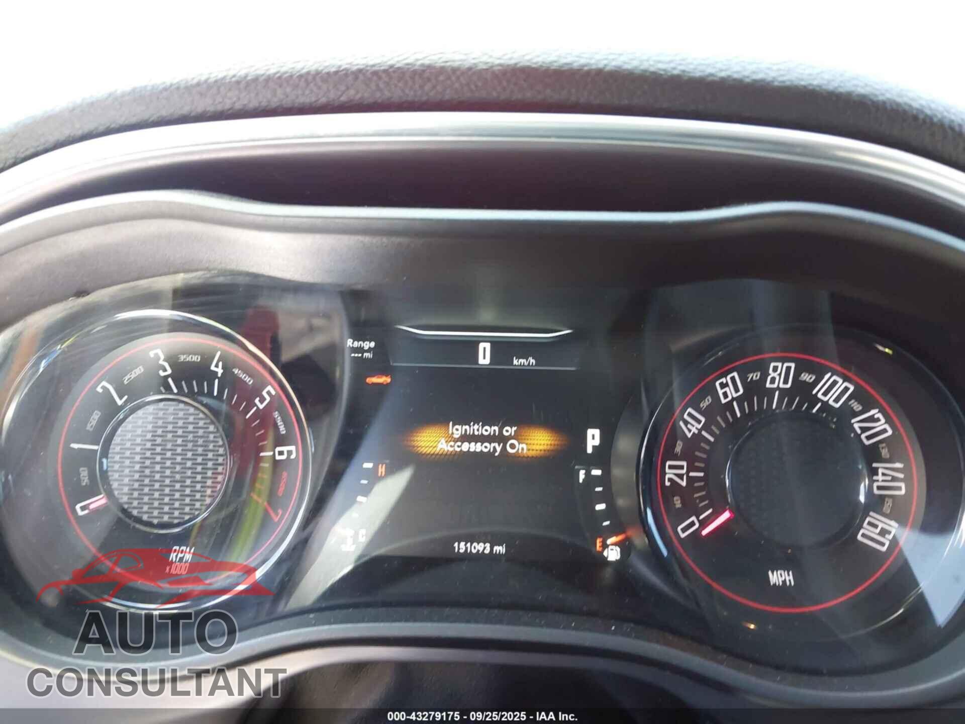 DODGE CHALLENGER 2016 - 2C3CDZAG2GH256393
