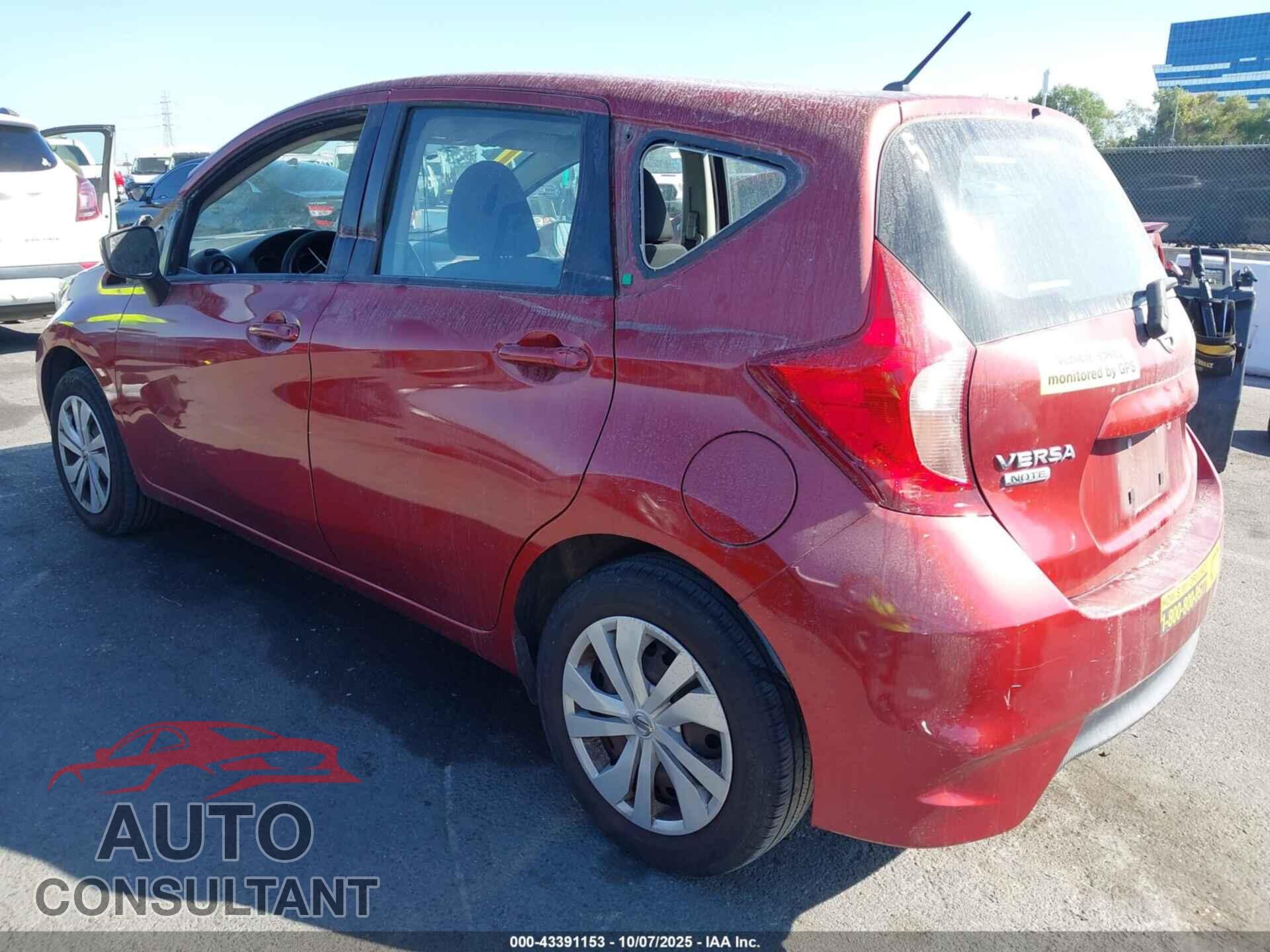 NISSAN VERSA NOTE 2017 - 3N1CE2CP6HL360202