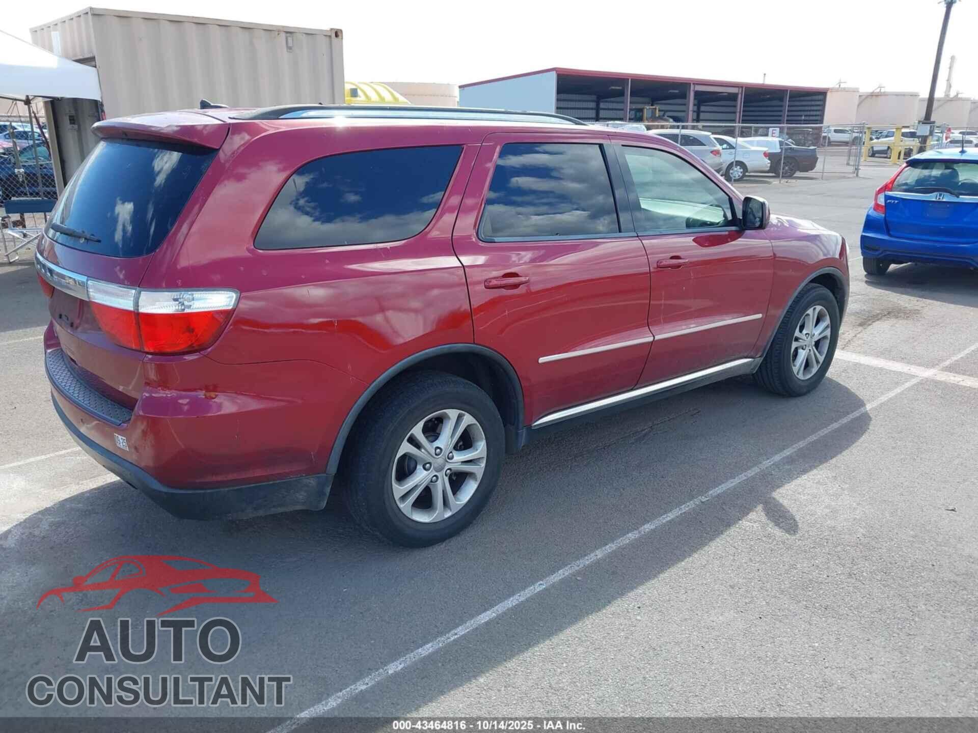 DODGE DURANGO 2013 - 1C4RDHAG7DC685771