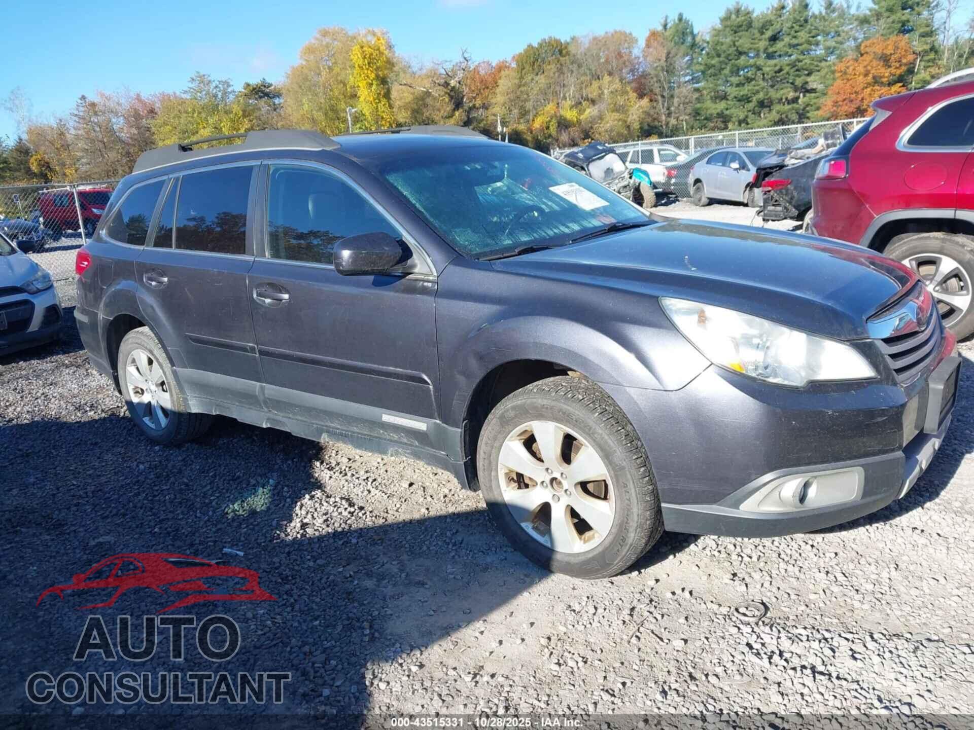 SUBARU OUTBACK 2012 - 4S4BRBLC4C3221096