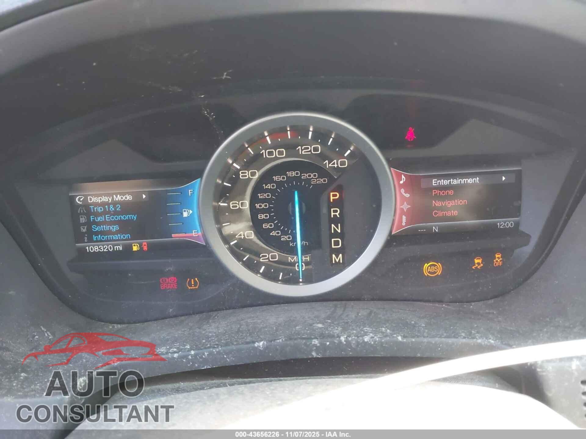 FORD EXPLORER 2011 - 1FMHK7D84BGA64697