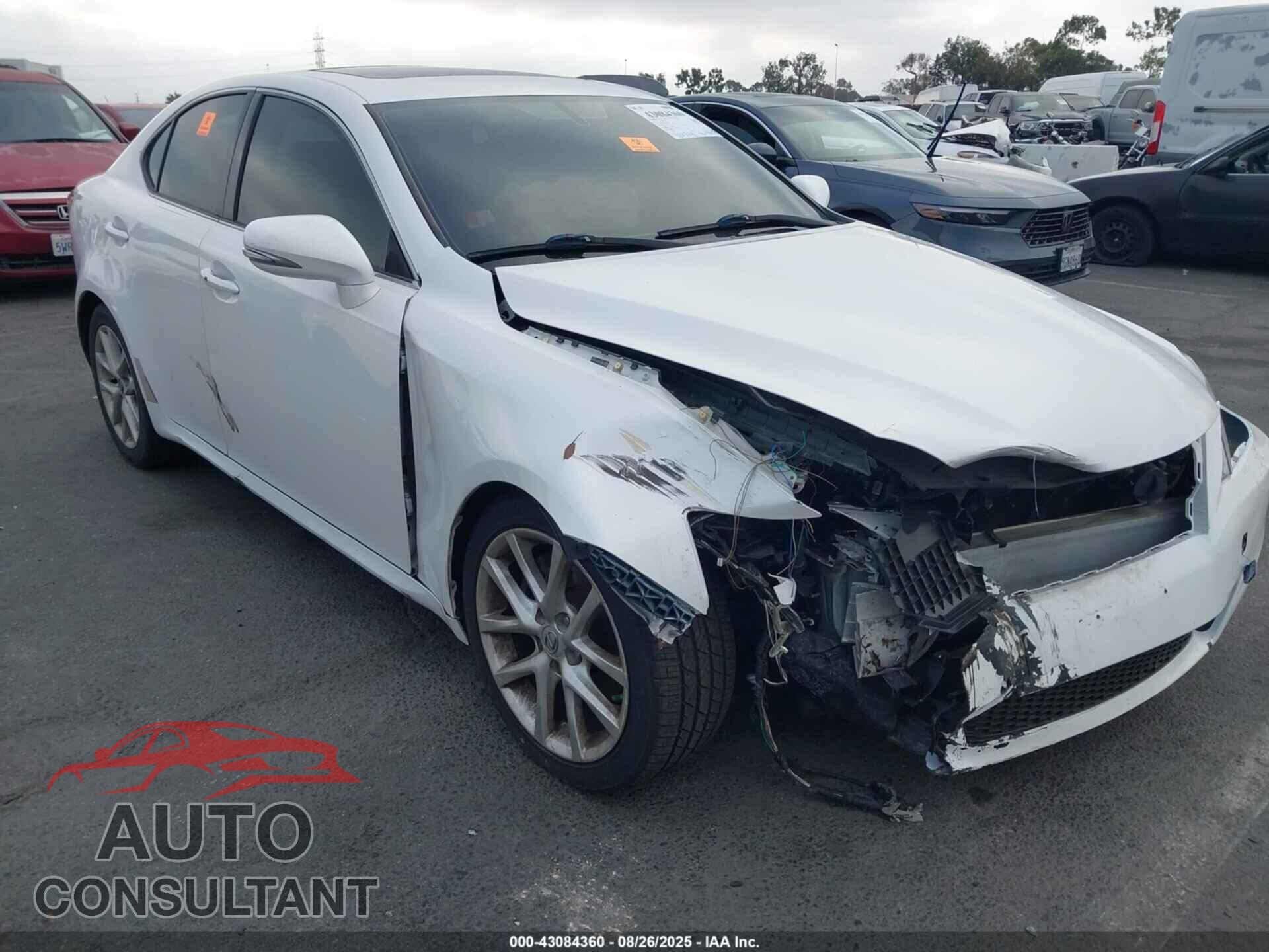 LEXUS IS 250 2011 - JTHBF5C20B5149689