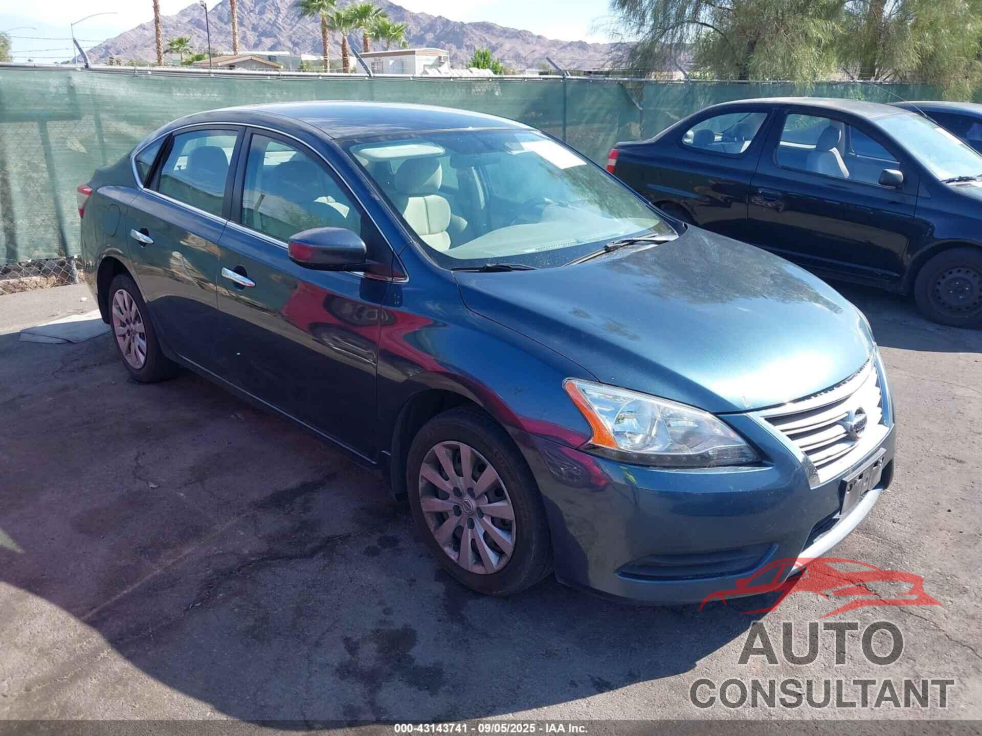 NISSAN SENTRA 2014 - 3N1AB7AP6EY309927
