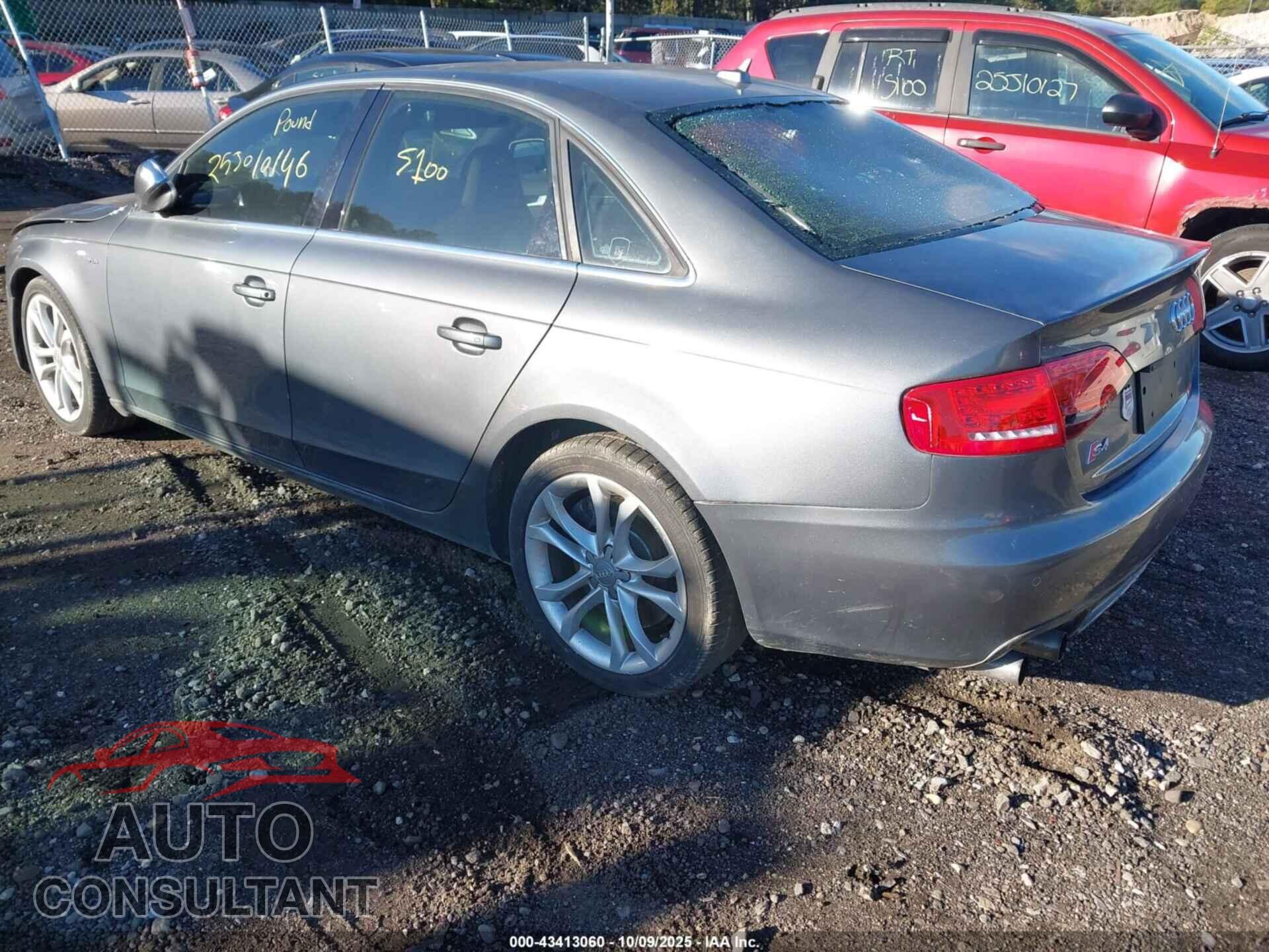 AUDI S4 2012 - WAUDGAFL2CA062970