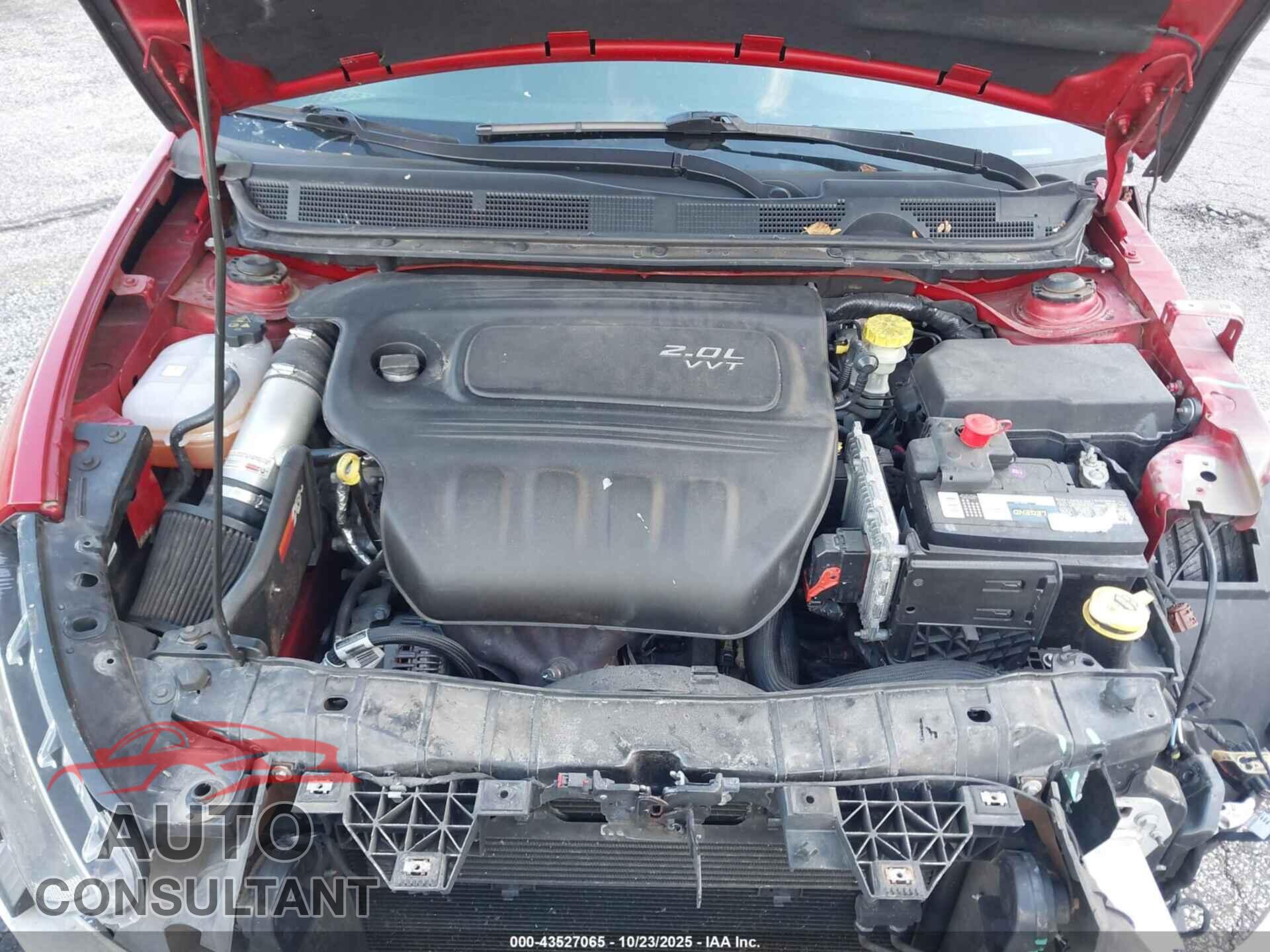 DODGE DART 2013 - 1C3CDFBA6DD110239