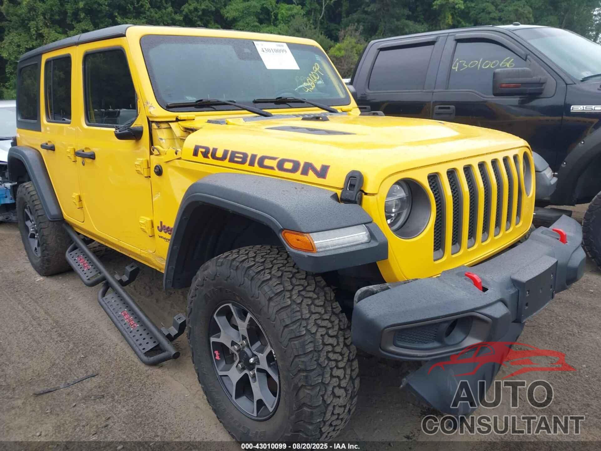 JEEP WRANGLER UNLIMITED 2019 - 1C4HJXFNXKW523439