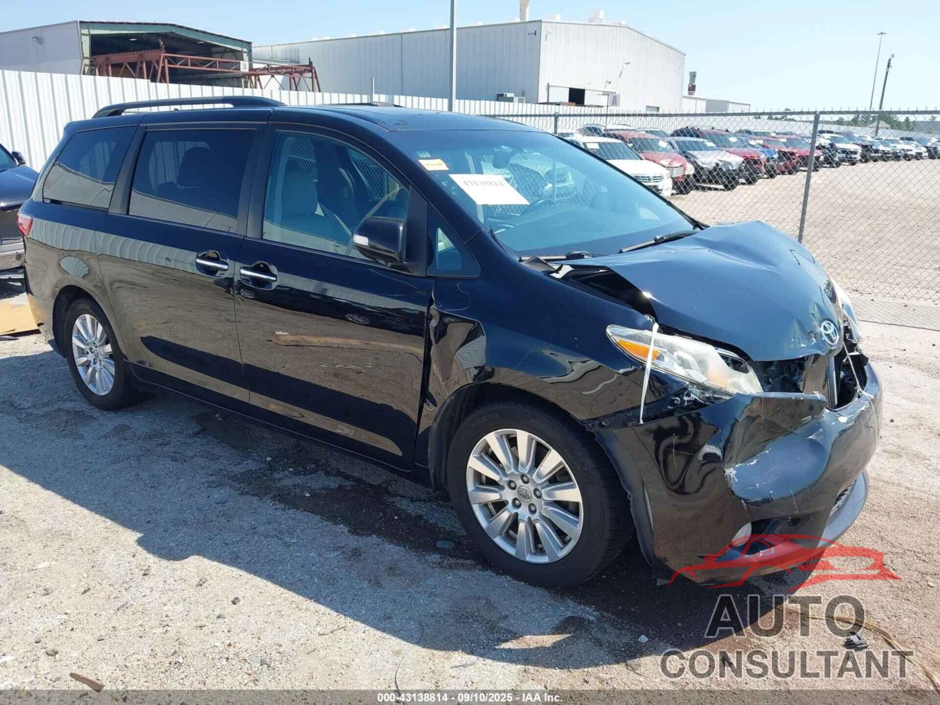 TOYOTA SIENNA 2017 - 5TDYZ3DCXHS809920