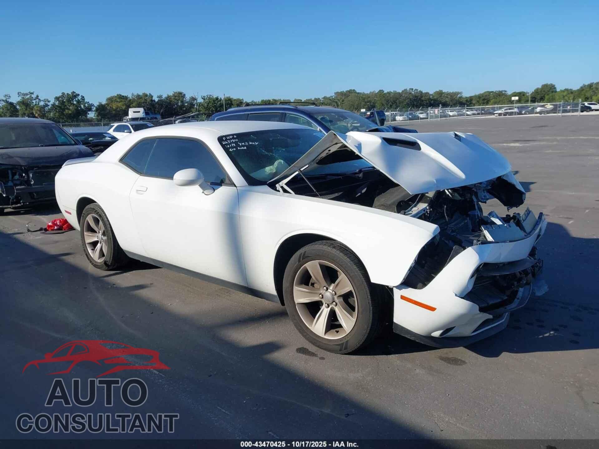 DODGE CHALLENGER 2019 - 2C3CDZAG4KH503311