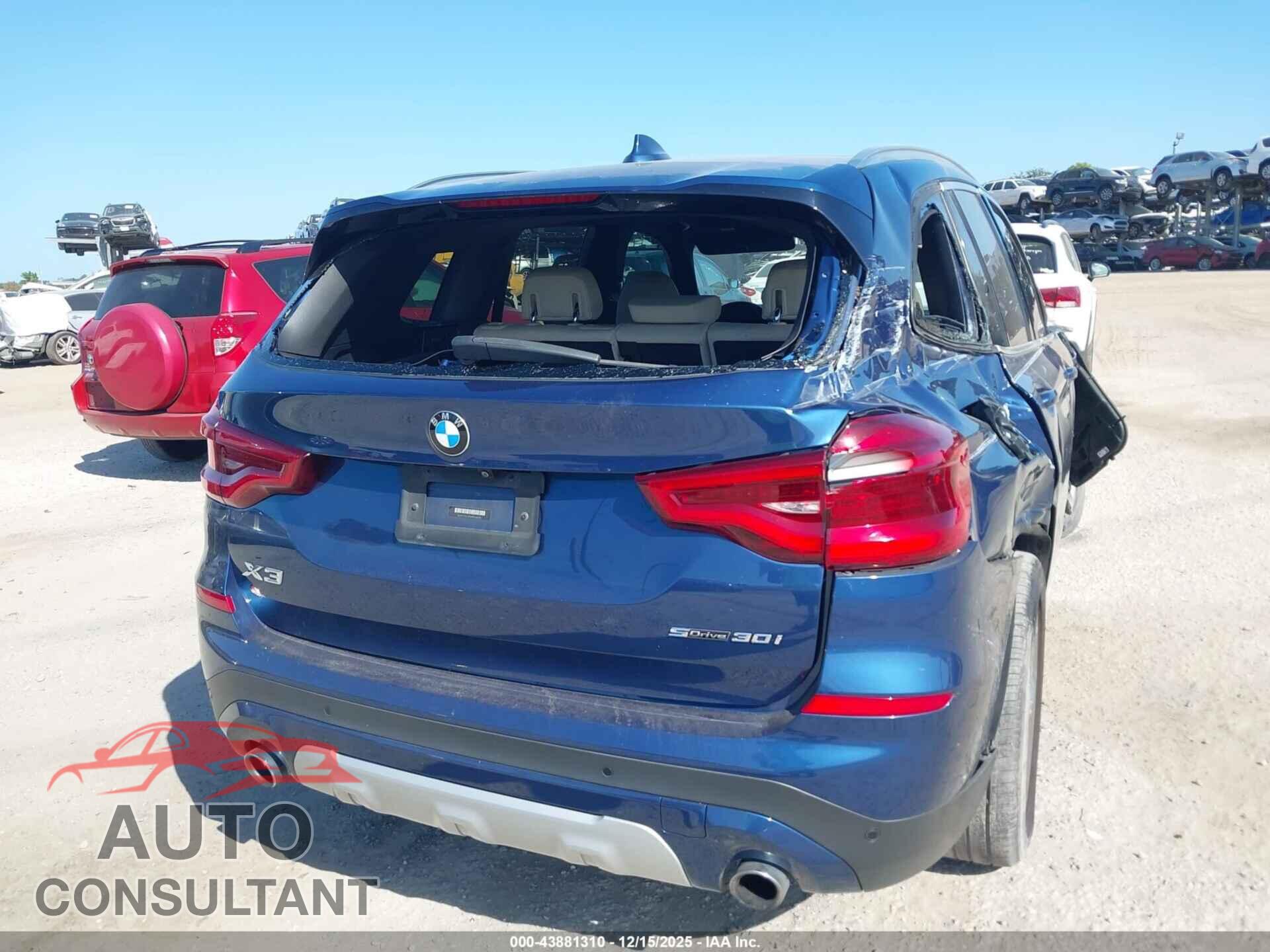 BMW X3 2021 - 5UXTY3C03M9G68736
