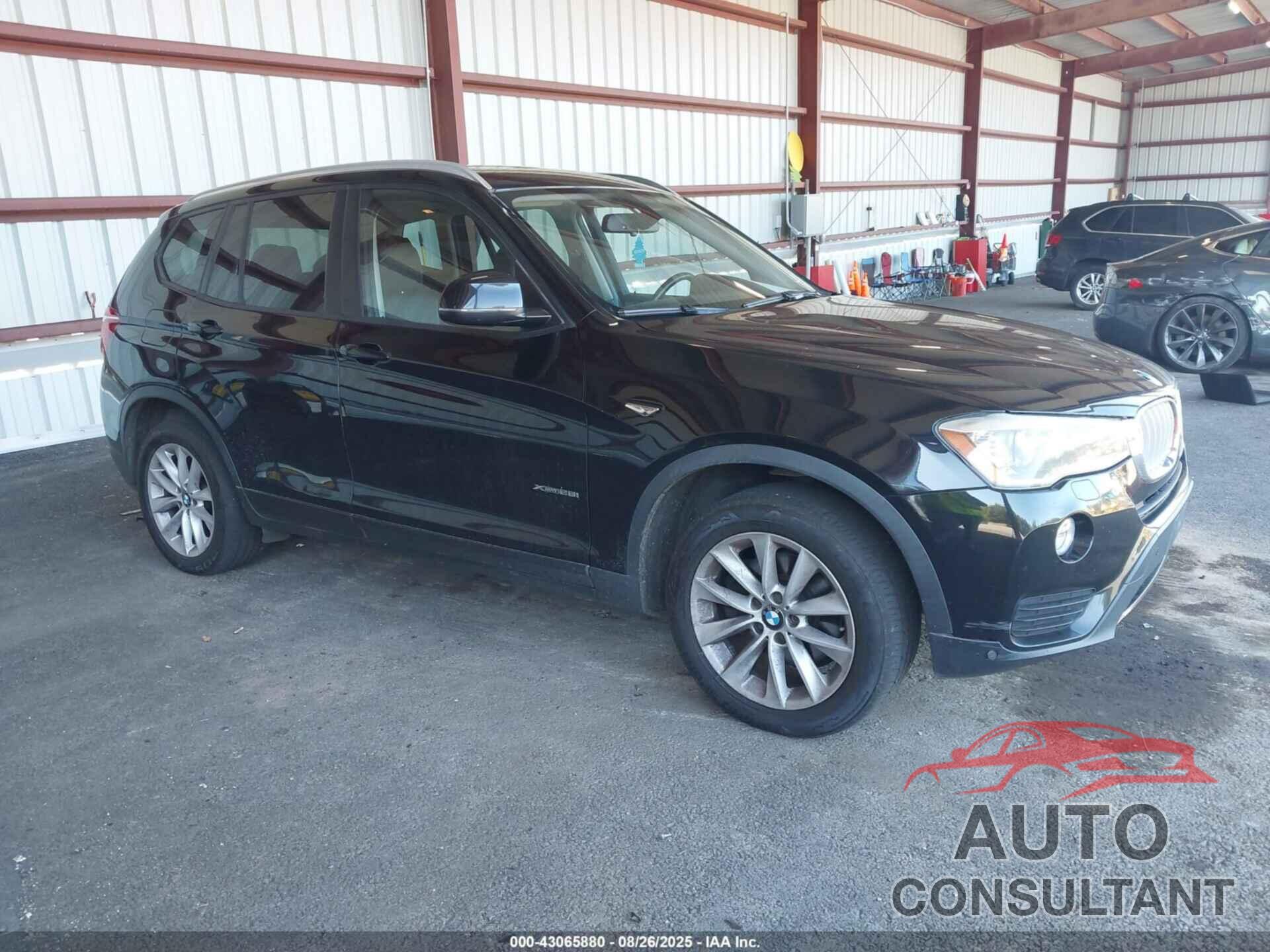 BMW X3 2017 - 5UXWX9C52H0D99265