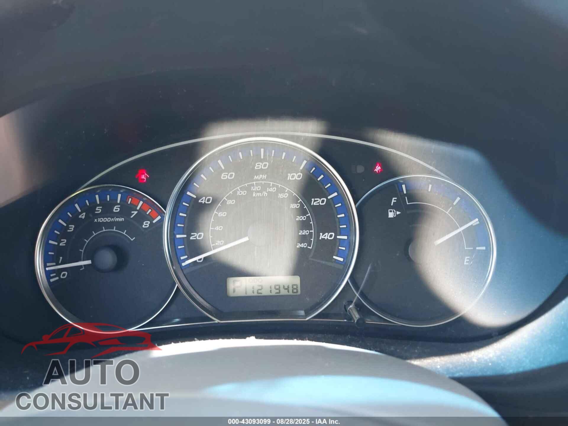 SUBARU FORESTER 2013 - JF2SHADC6DH444200
