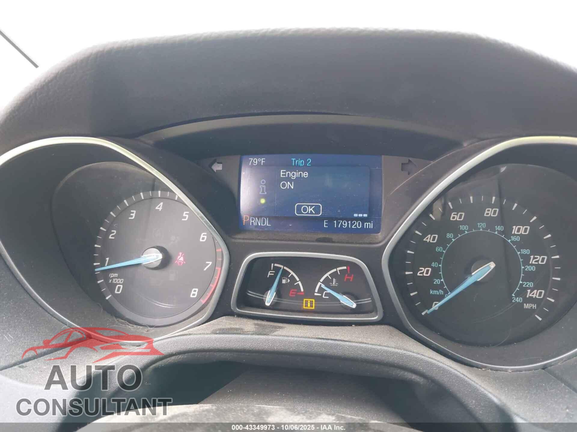FORD FOCUS 2014 - 1FADP3K2XEL403590
