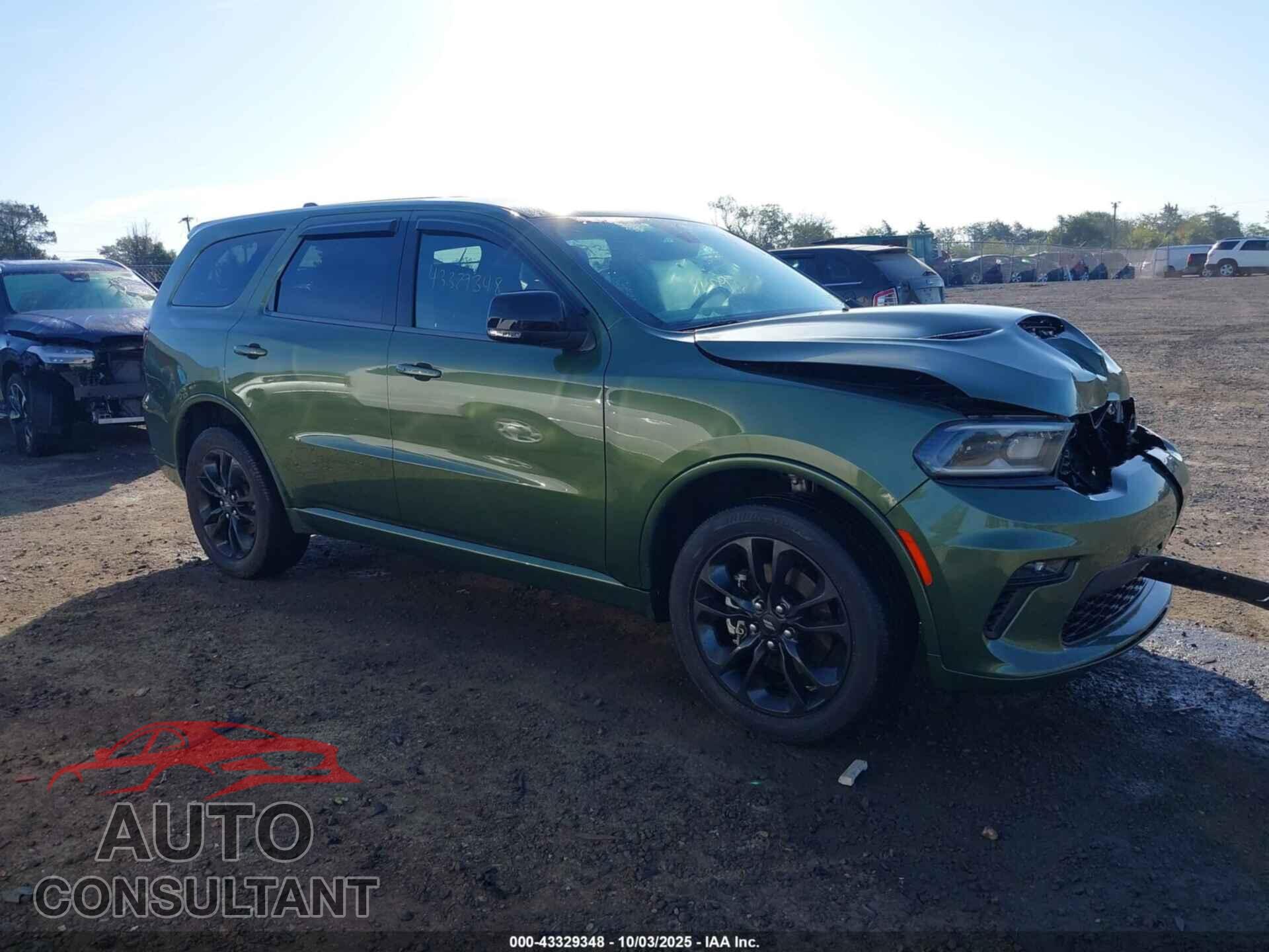 DODGE DURANGO 2021 - 1C4RDJDG1MC850880