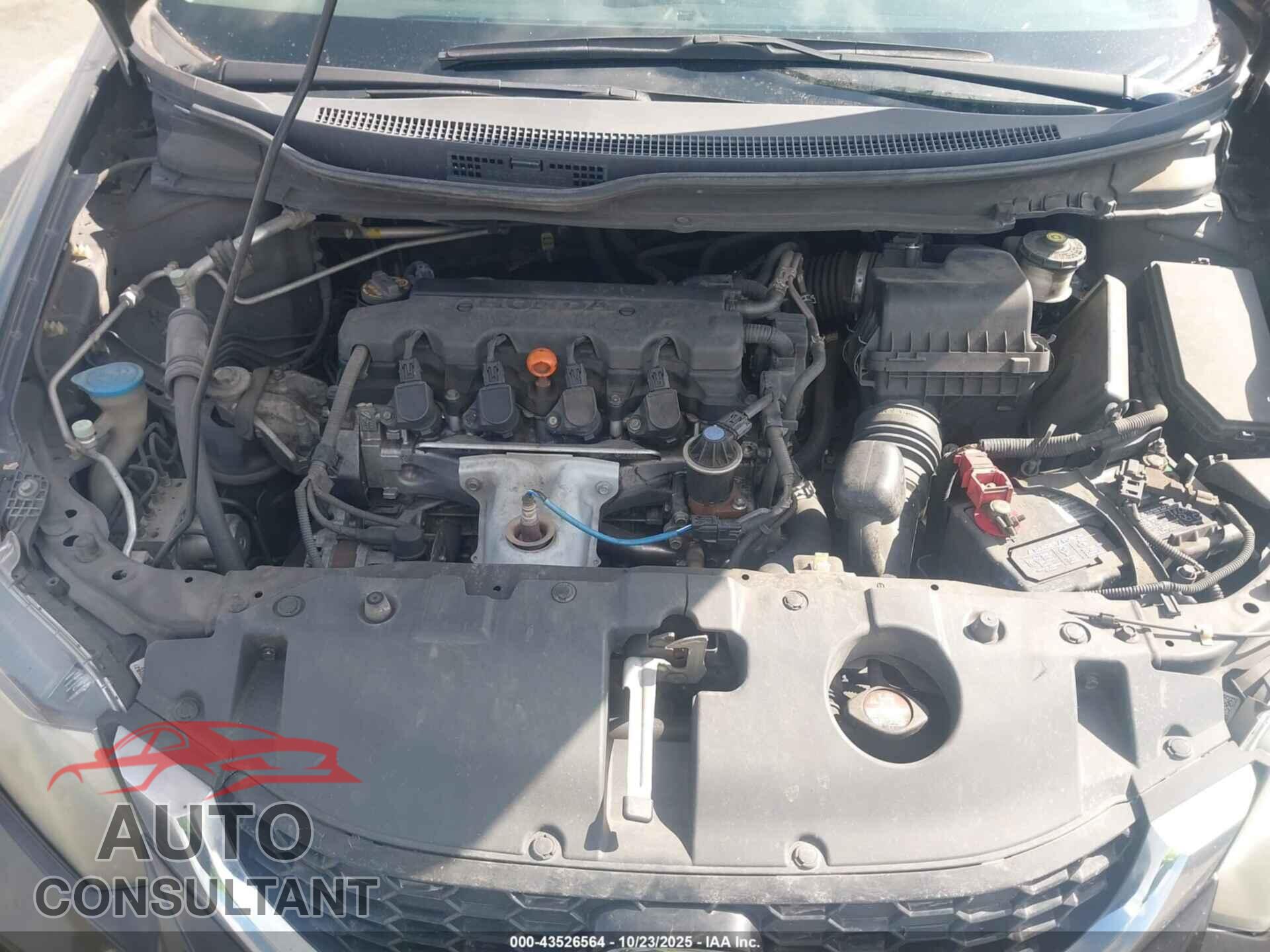 HONDA CIVIC 2013 - 19XFB2F84DE200020