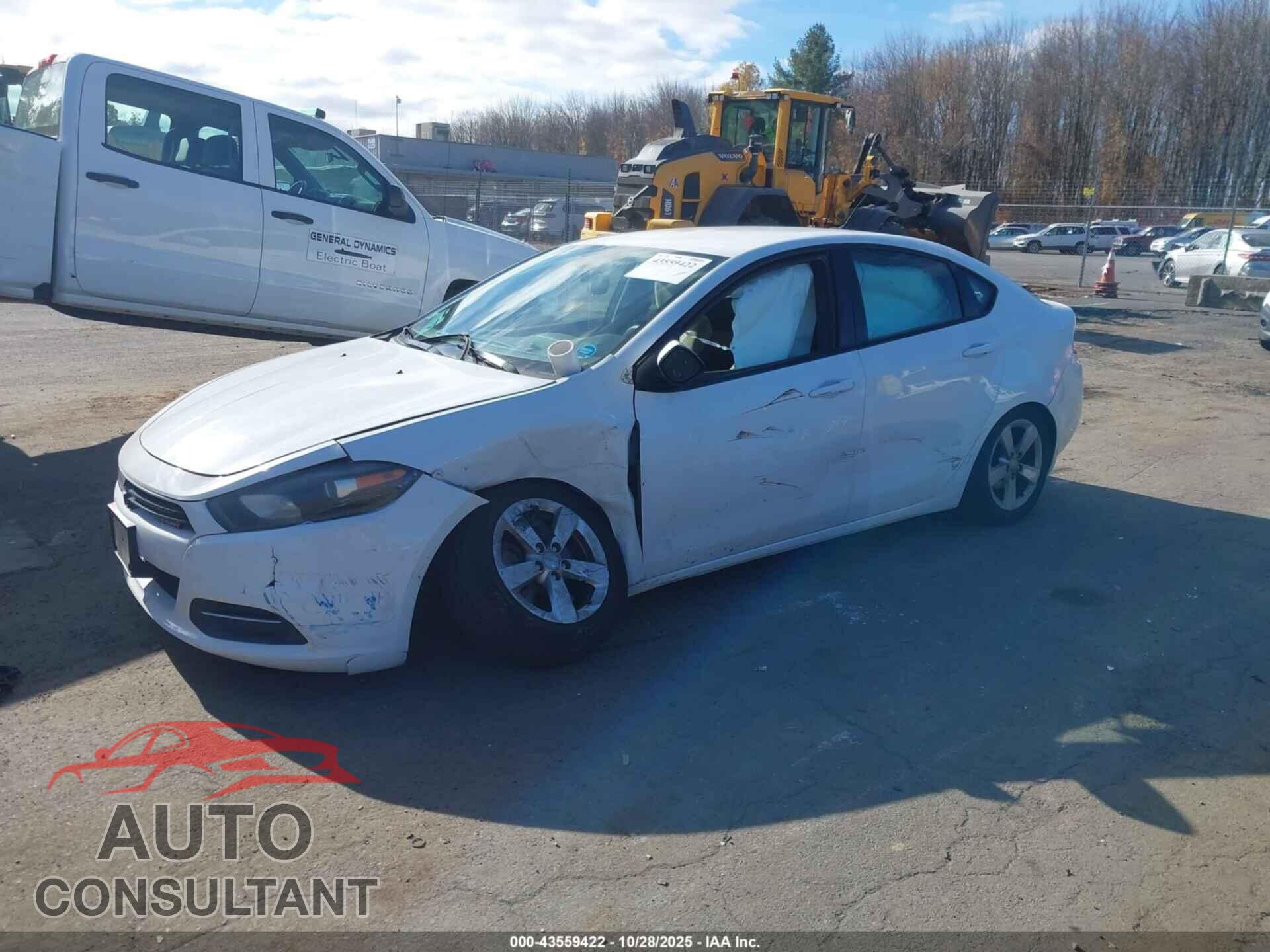 DODGE DART 2015 - 1C3CDFBBXFD351958