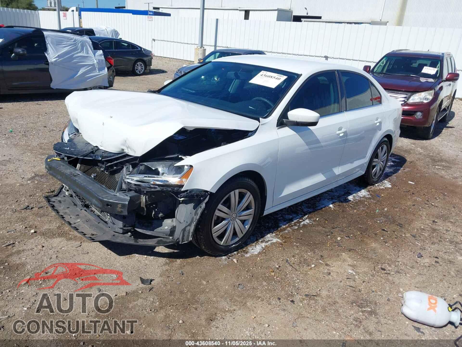 VOLKSWAGEN JETTA 2017 - 3VW2B7AJ5HM400256