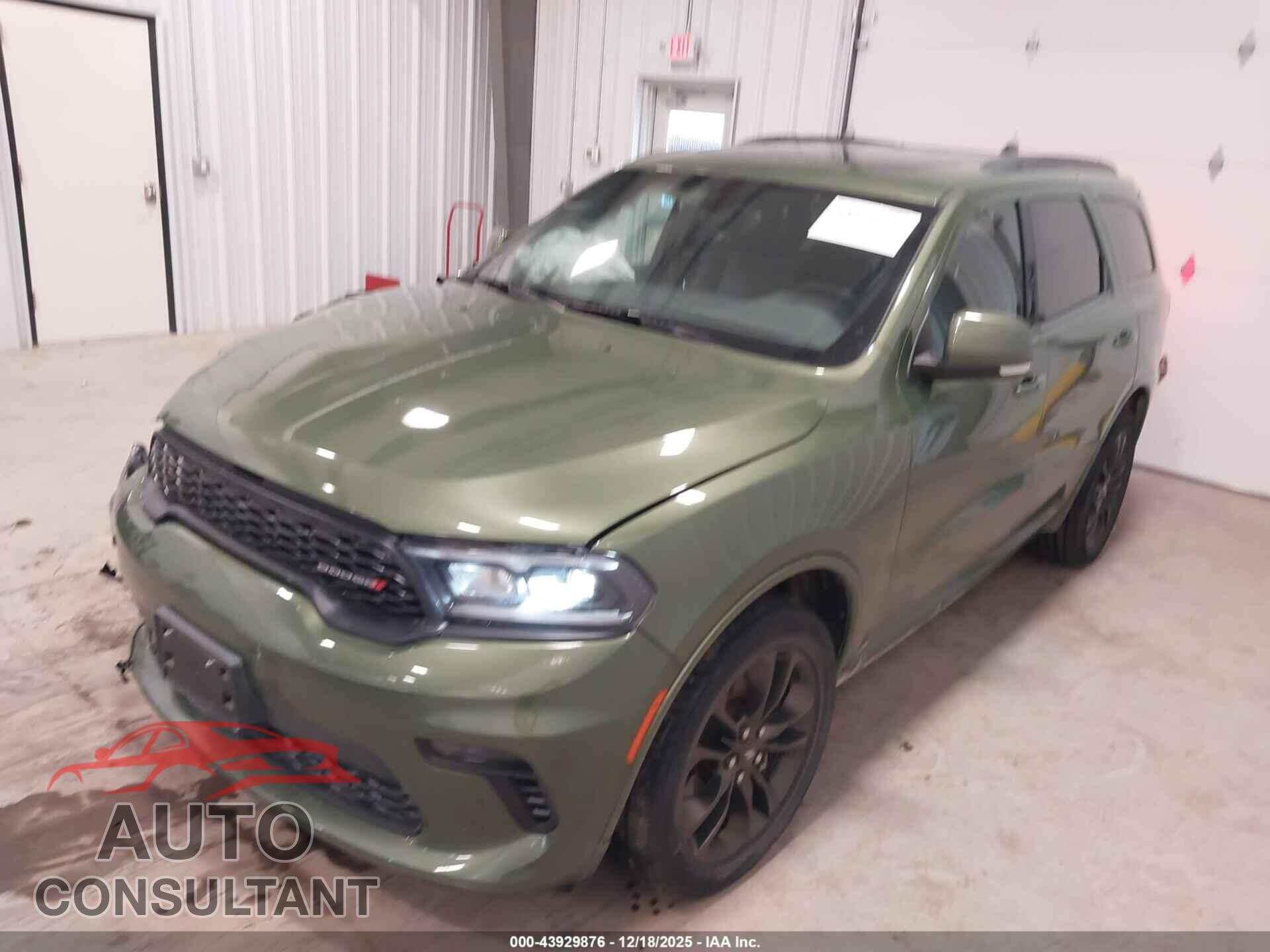 DODGE DURANGO 2021 - 1C4RDJDG7MC578321