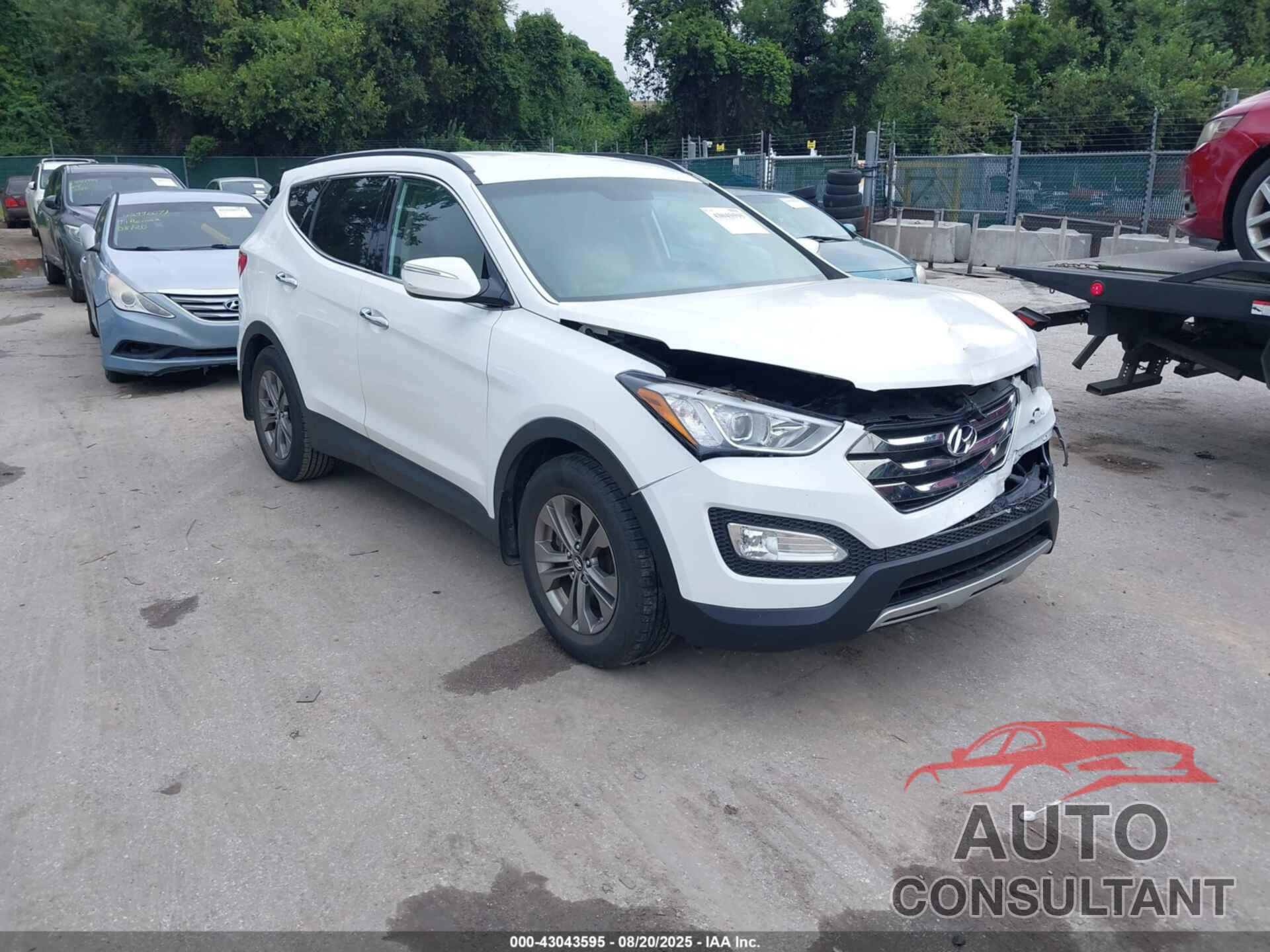 HYUNDAI SANTA FE 2013 - 5XYZU3LB9DG018121