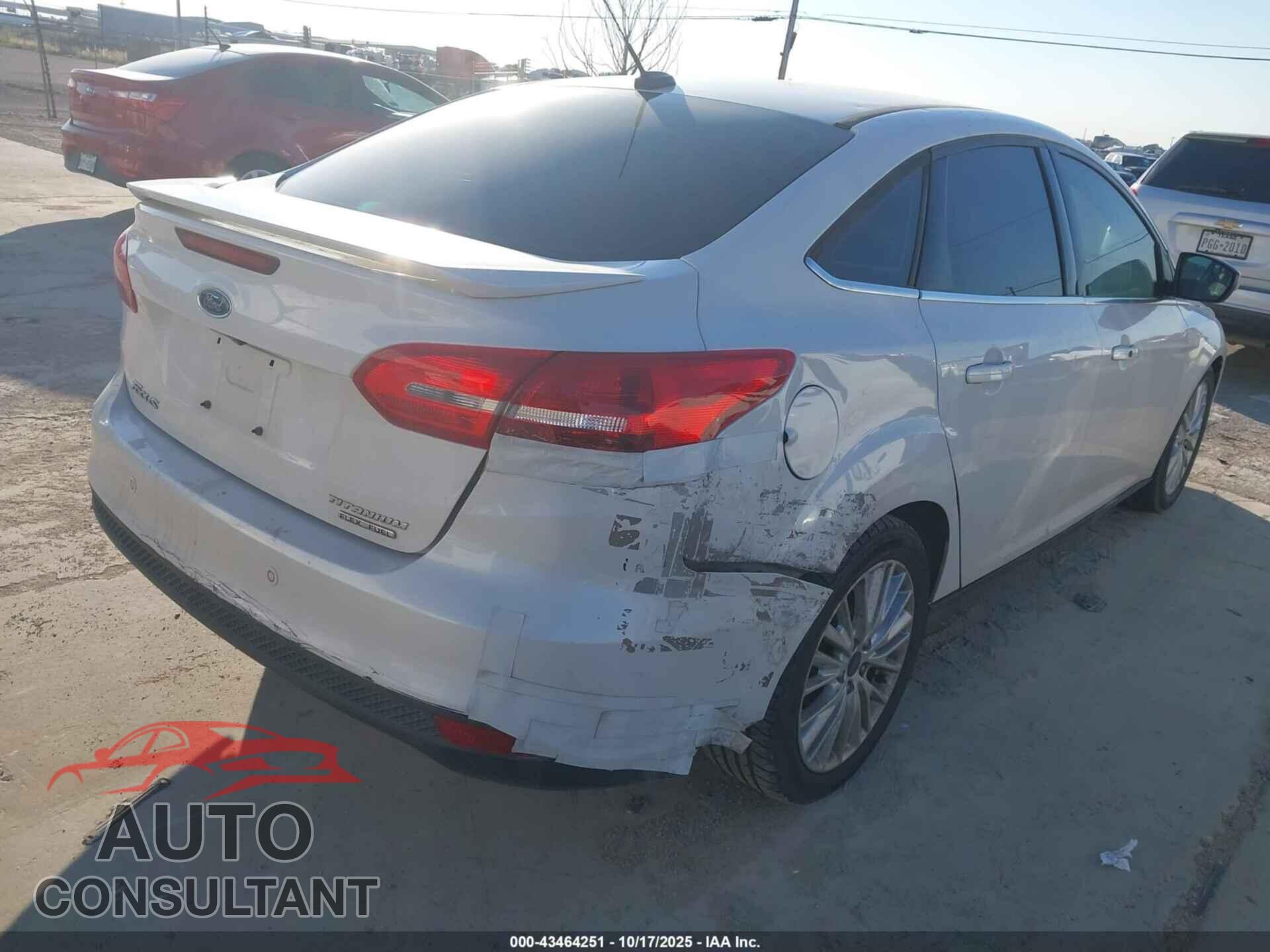 FORD FOCUS 2016 - 1FADP3J29GL319037