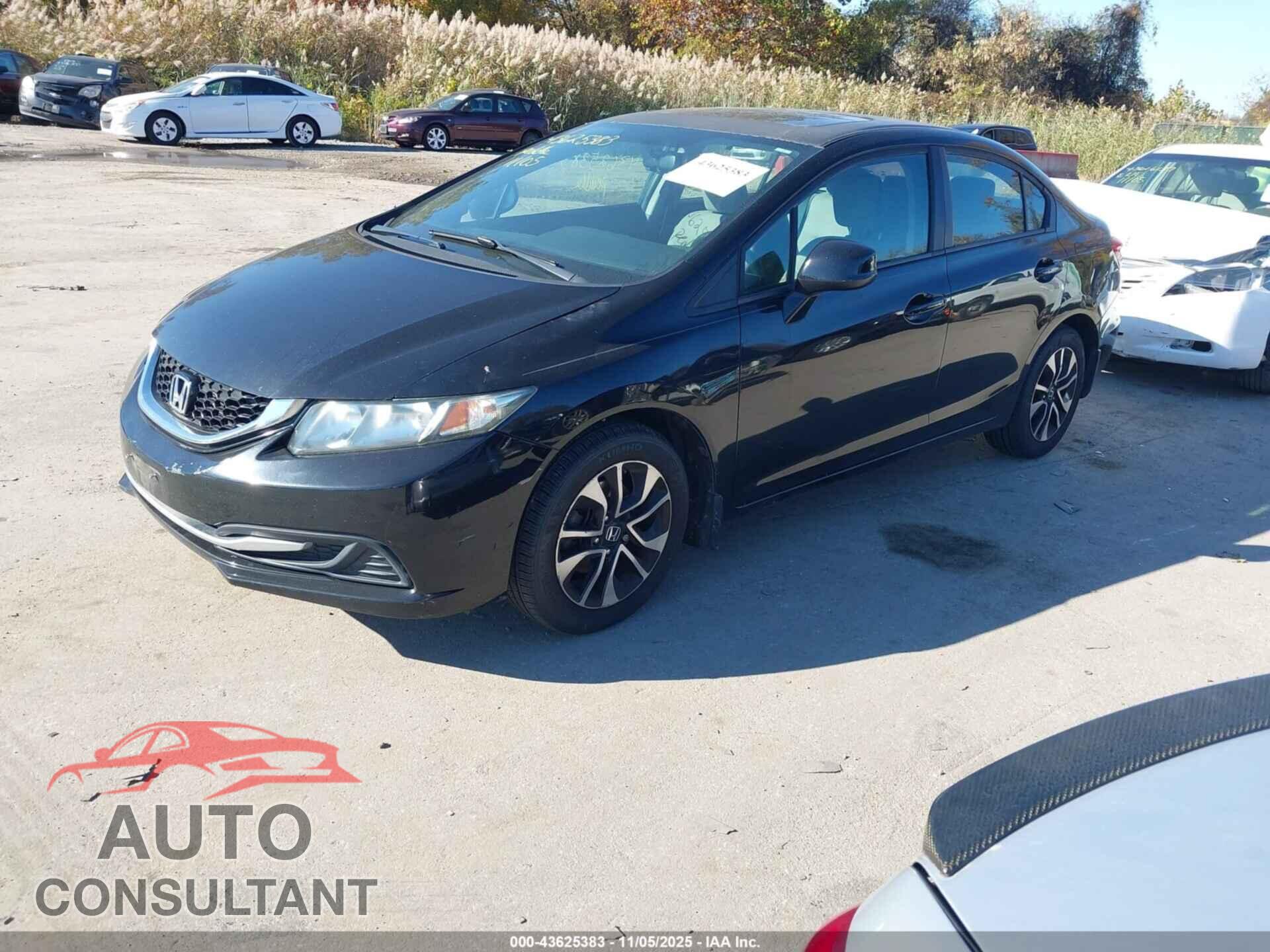HONDA CIVIC 2013 - 19XFB2F80DE055445