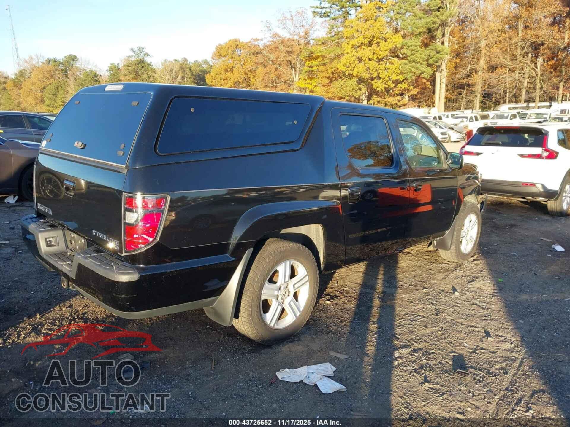 HONDA RIDGELINE 2012 - 5FPYK1F50CB002866