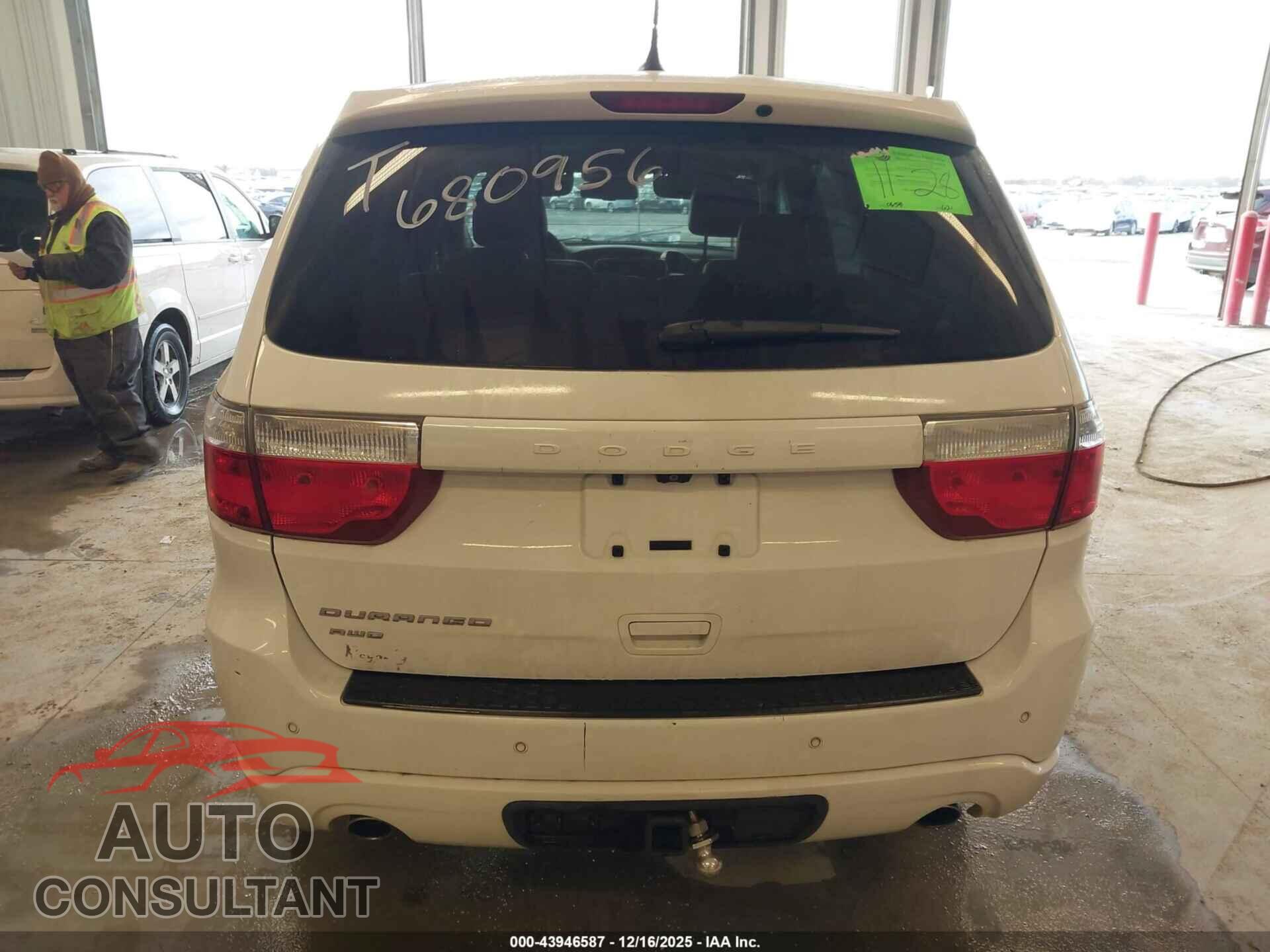 DODGE DURANGO 2013 - 1C4RDJAG6DC680956