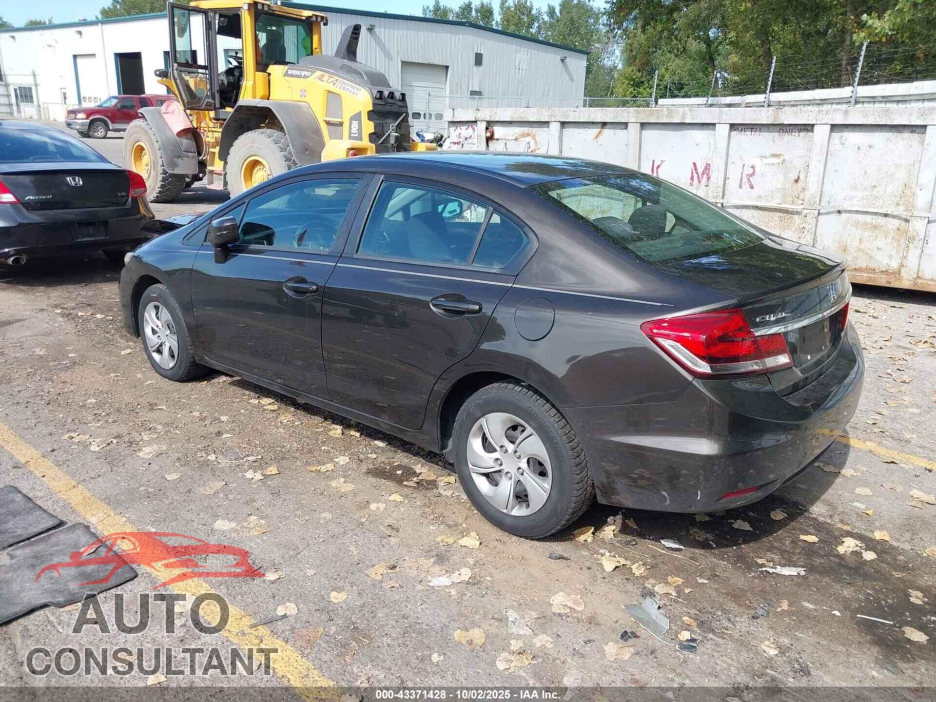 HONDA CIVIC 2014 - 2HGFB2F54EH502811