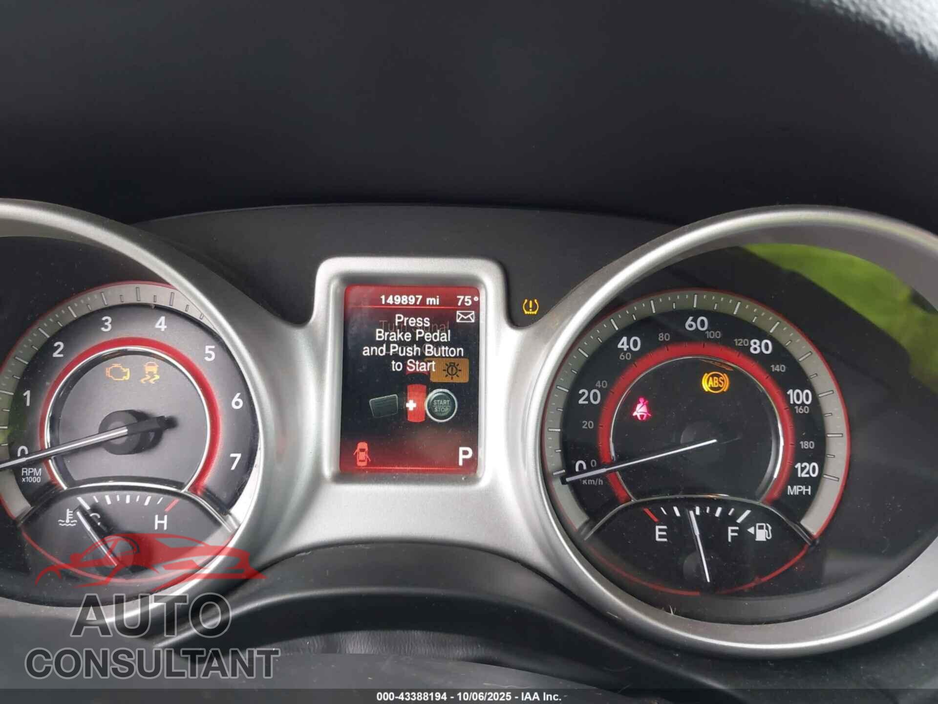 DODGE JOURNEY 2017 - 3C4PDCAB2HT504388