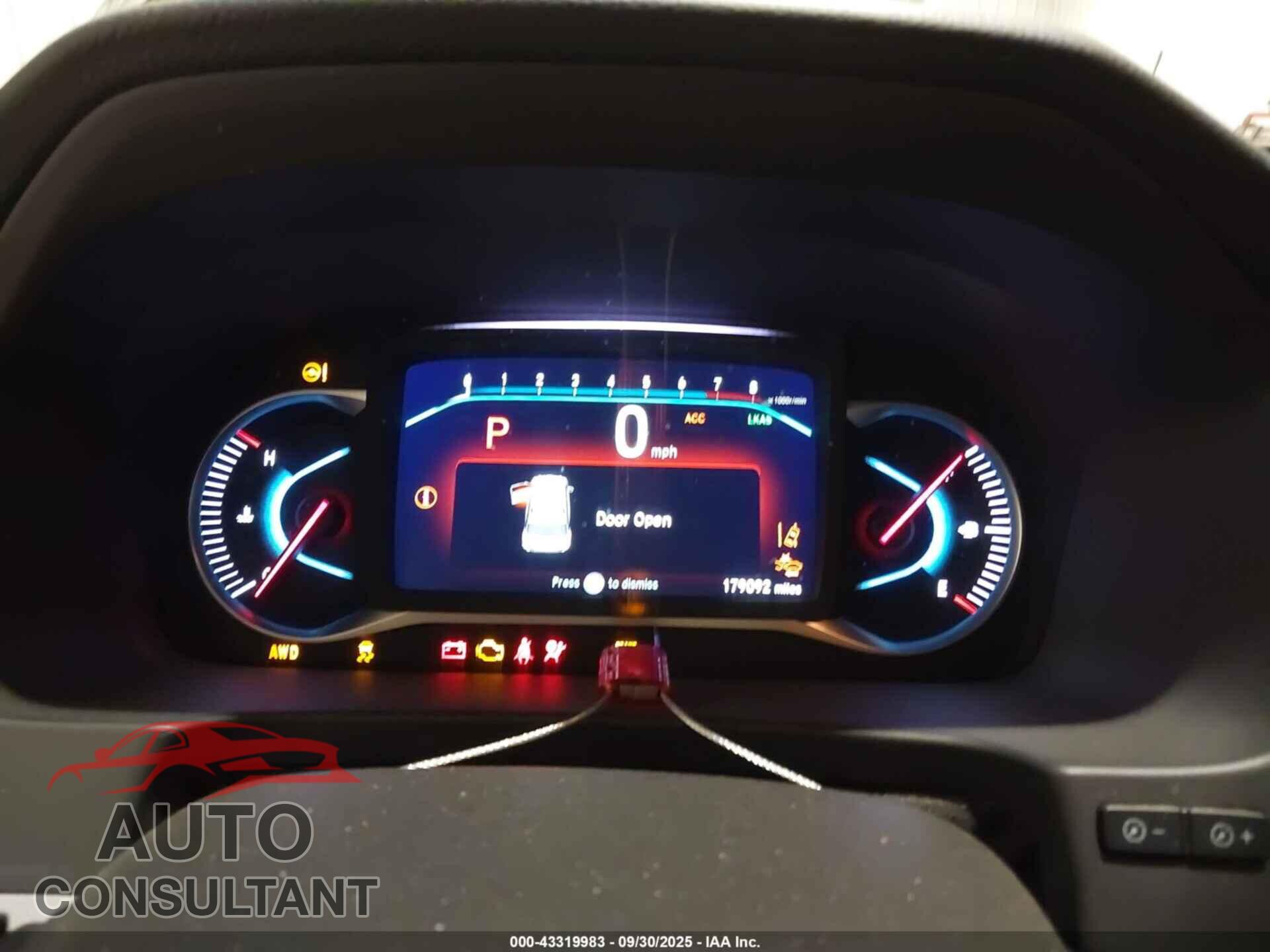 HONDA PILOT 2019 - 5FNYF6H18KB084526