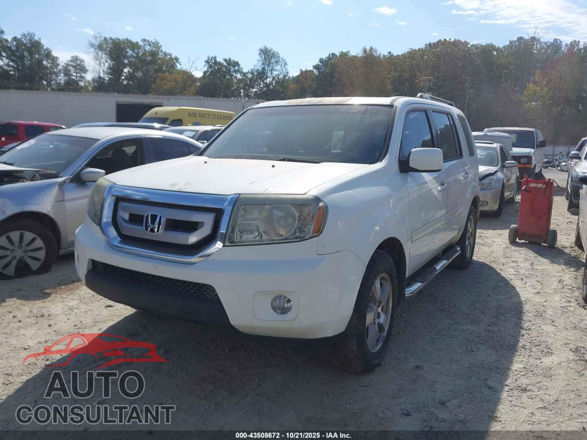 HONDA PILOT 2011 - 5FNYF3H52BB019236