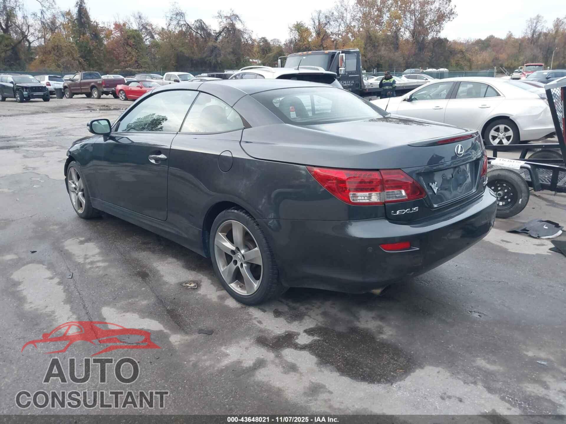 LEXUS IS 250C 2010 - JTHFF2C24A2508509