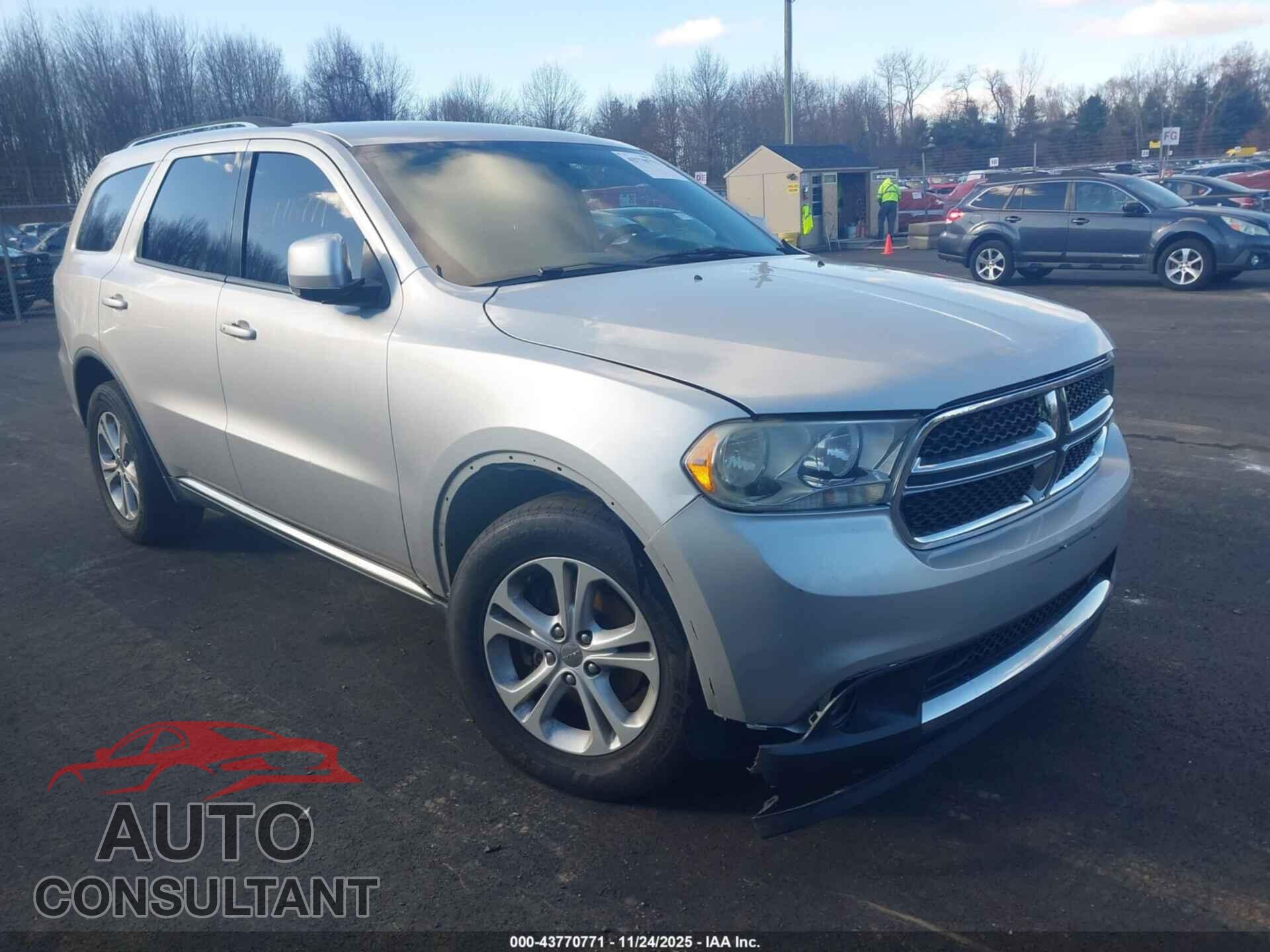 DODGE DURANGO 2011 - 1D4RE4GG4BC660453
