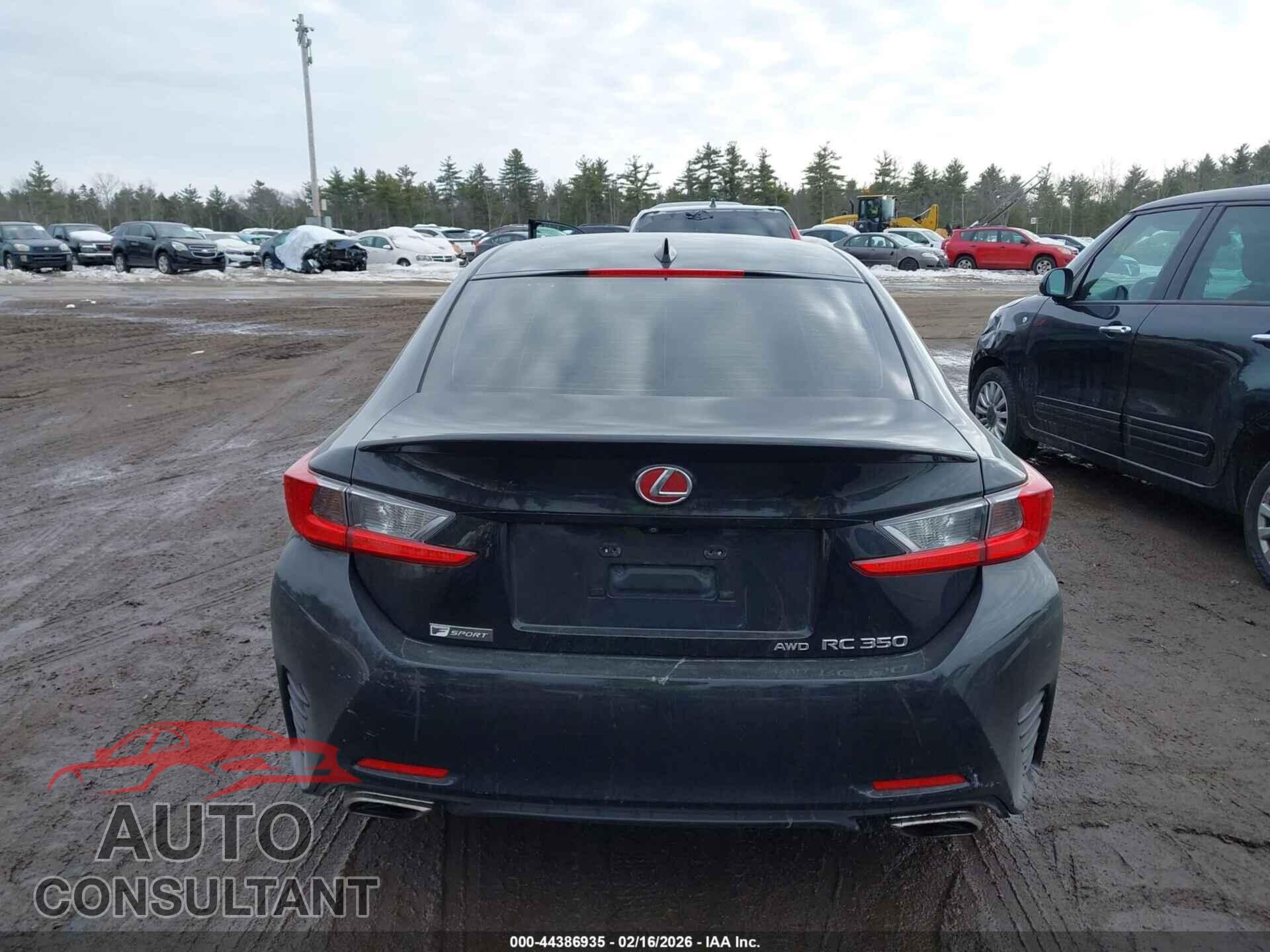 LEXUS RC 350 2015 - JTHSE5BC4F5000835