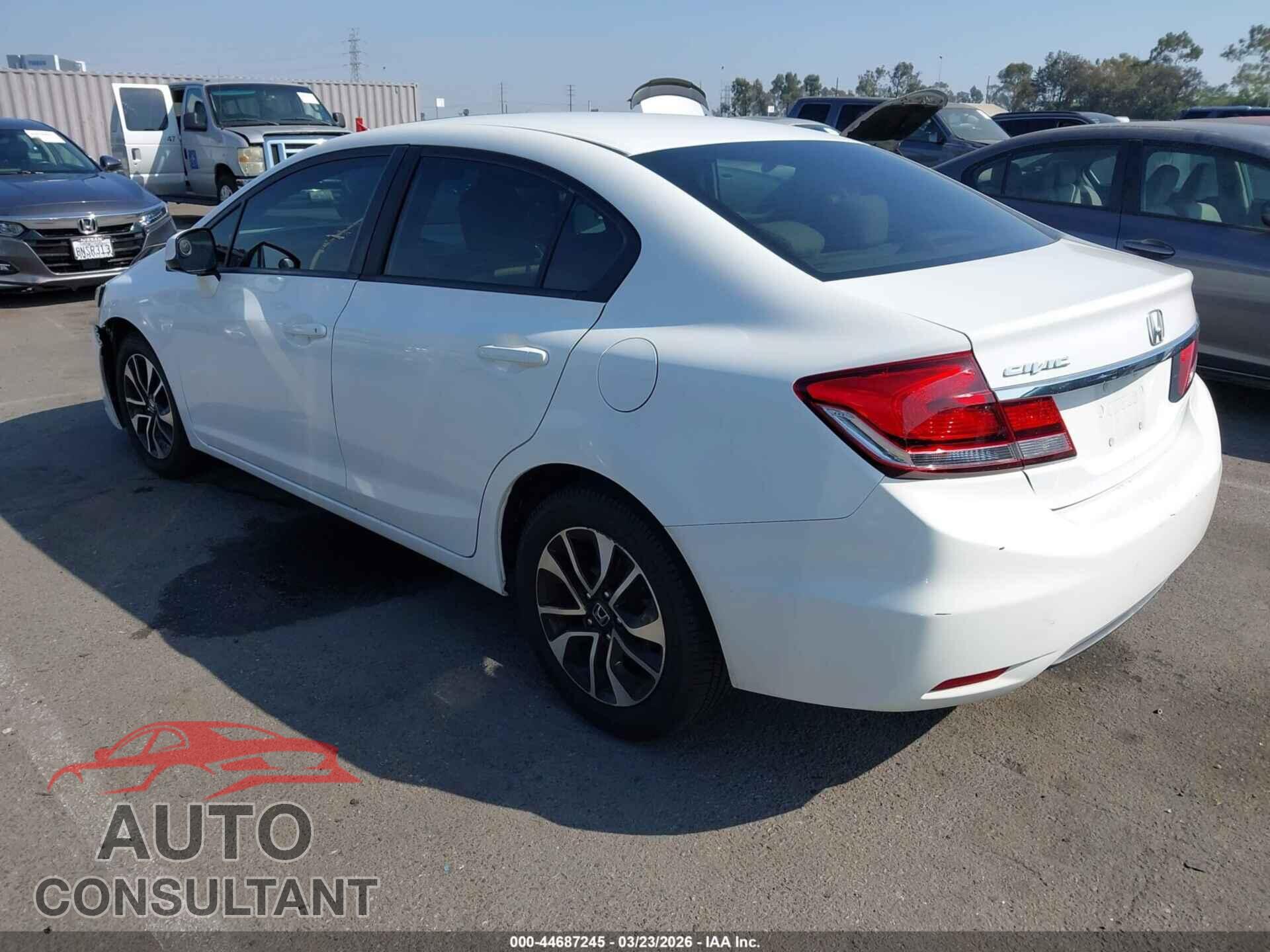 HONDA CIVIC 2013 - 19XFB2F81DE210522