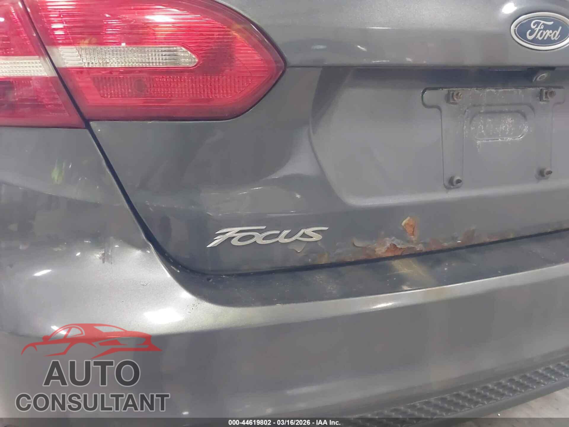 FORD FOCUS 2017 - 1FADP3FE8HL296760