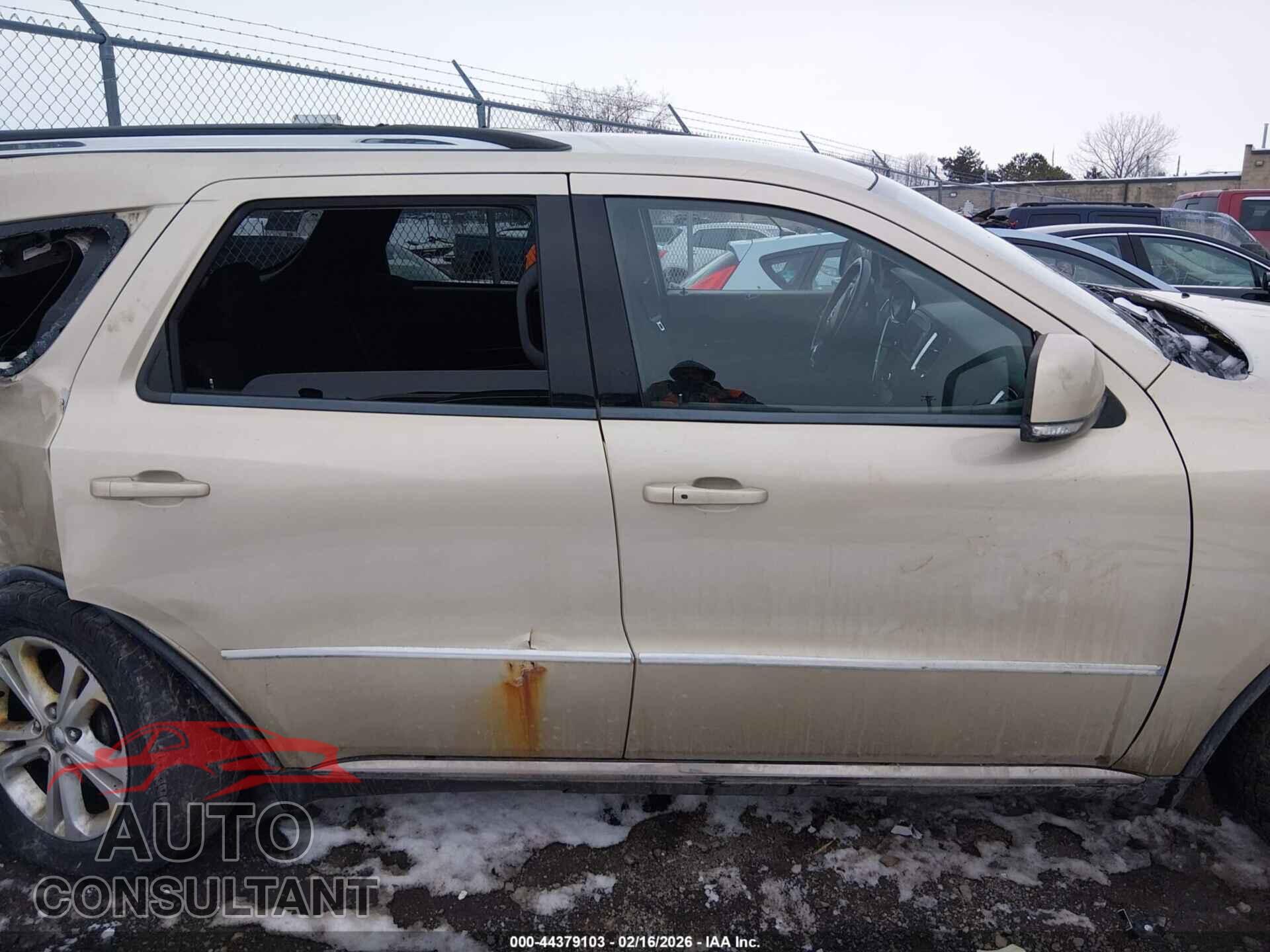 DODGE DURANGO 2012 - 1C4RDJDG9CC158011