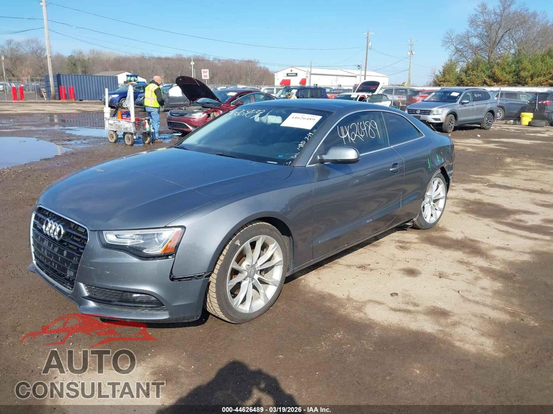 AUDI A5 2013 - WAULFAFR9DA062470