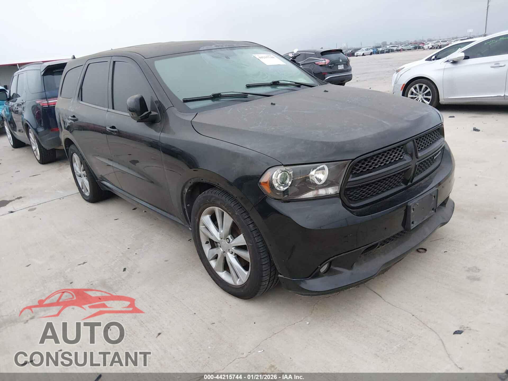 DODGE DURANGO 2012 - 1C4SDHCT1CC180920