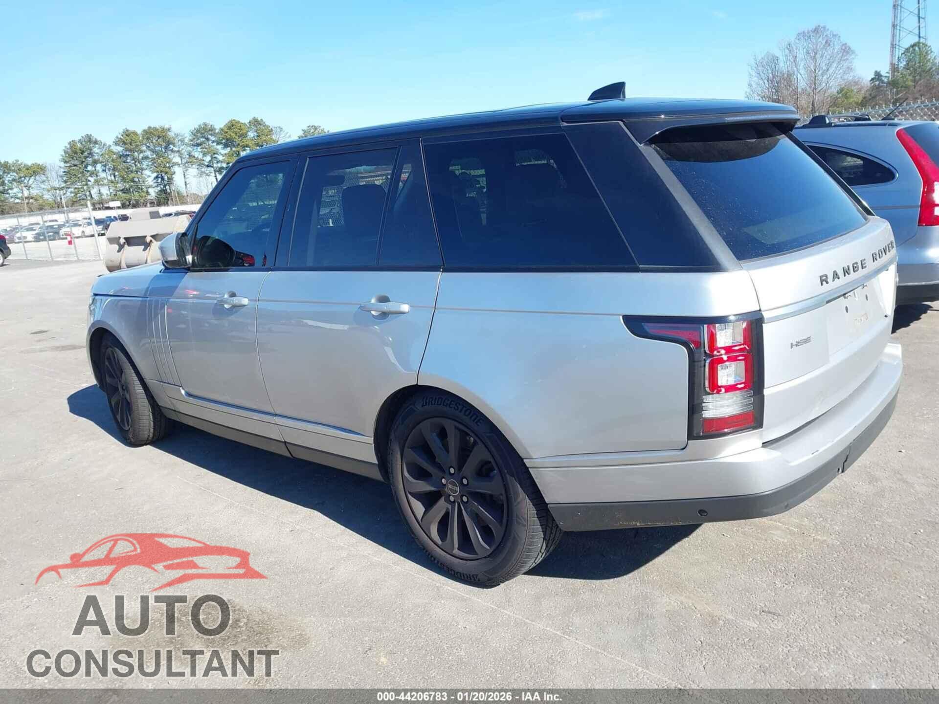LAND ROVER RANGE ROVER 2017 - SALGS2FV0HA336513