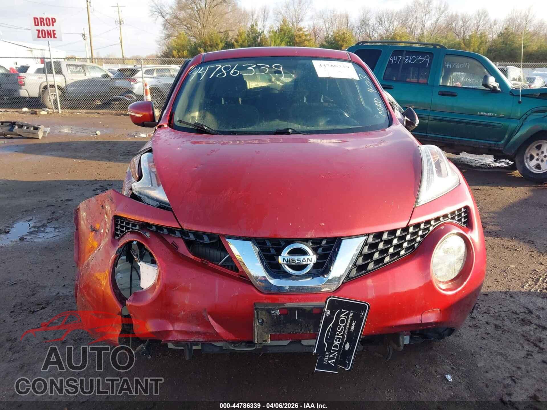 NISSAN JUKE 2015 - JN8AF5MV9FT561699