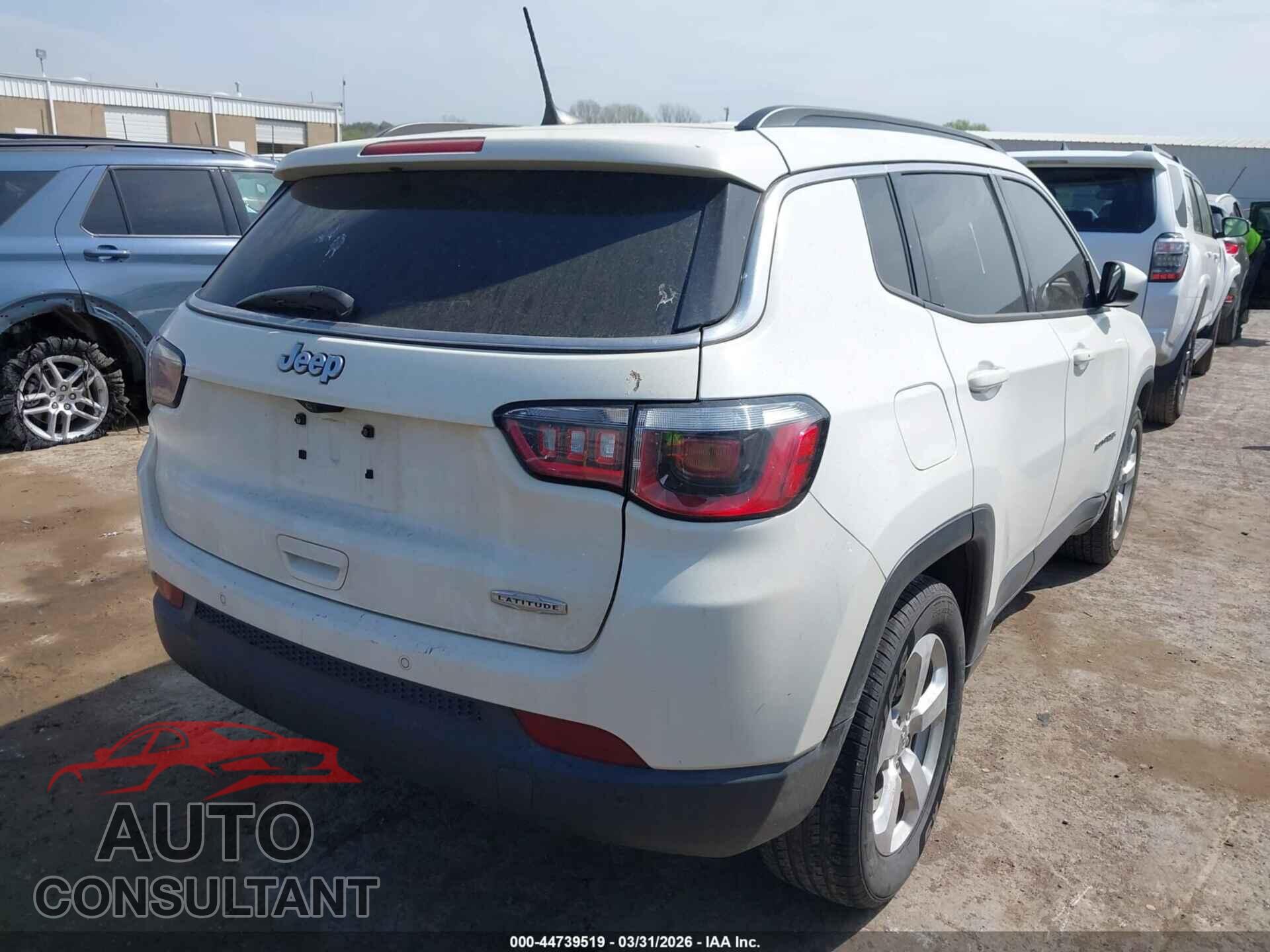 JEEP COMPASS 2019 - 3C4NJCBB1KT801254