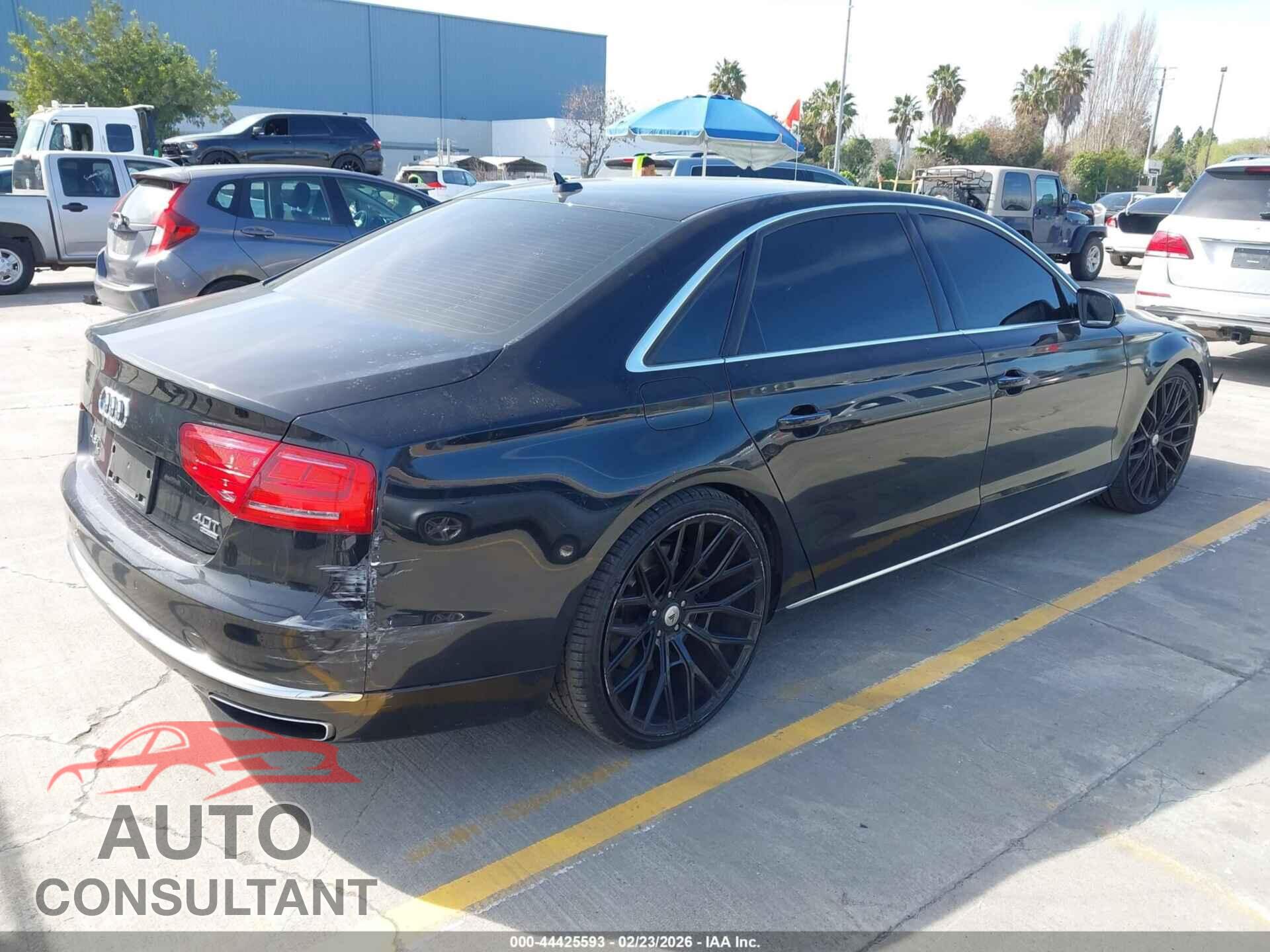 AUDI A8 L 2013 - WAUR2AFD0DN014634