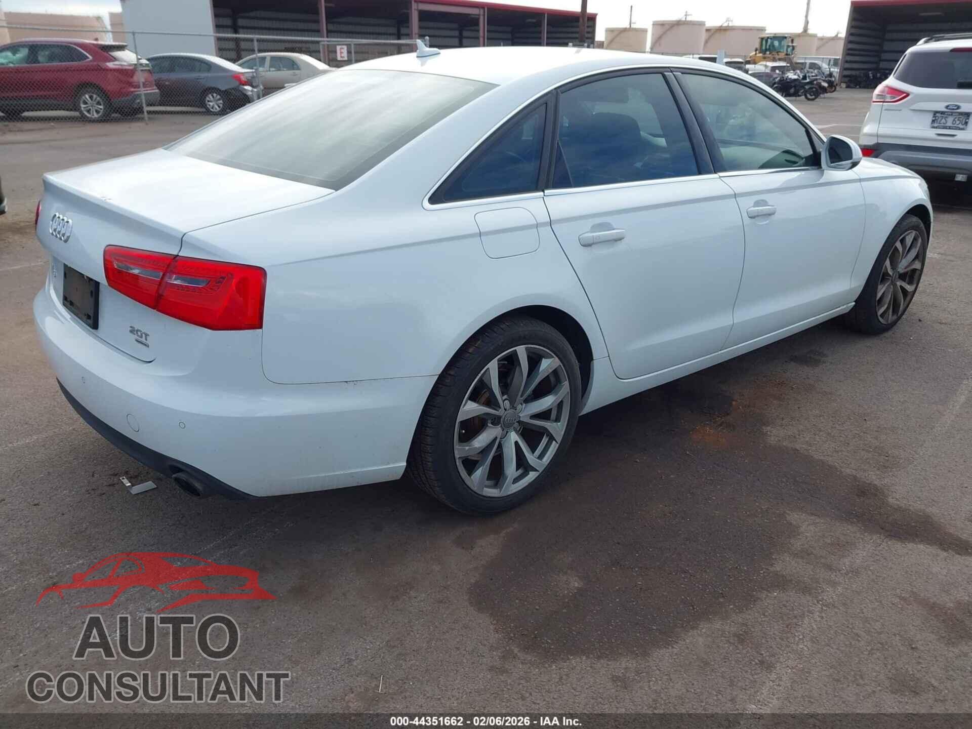 AUDI A6 2013 - WAUGFAFC6DN022367