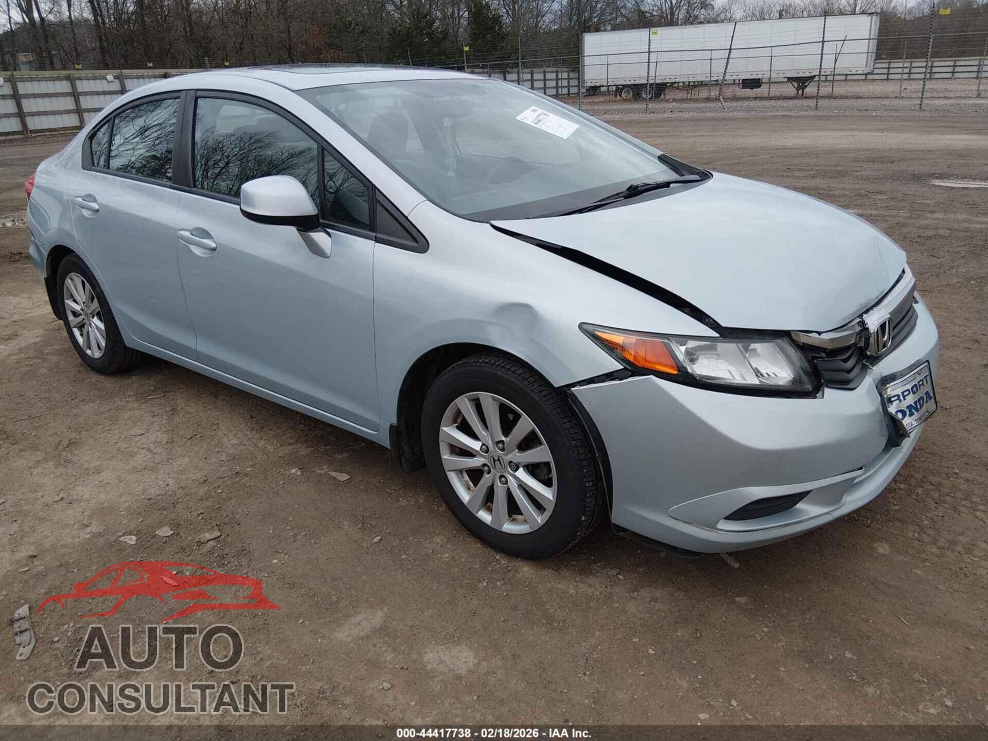 HONDA CIVIC 2012 - 2HGFB2F81CH520643