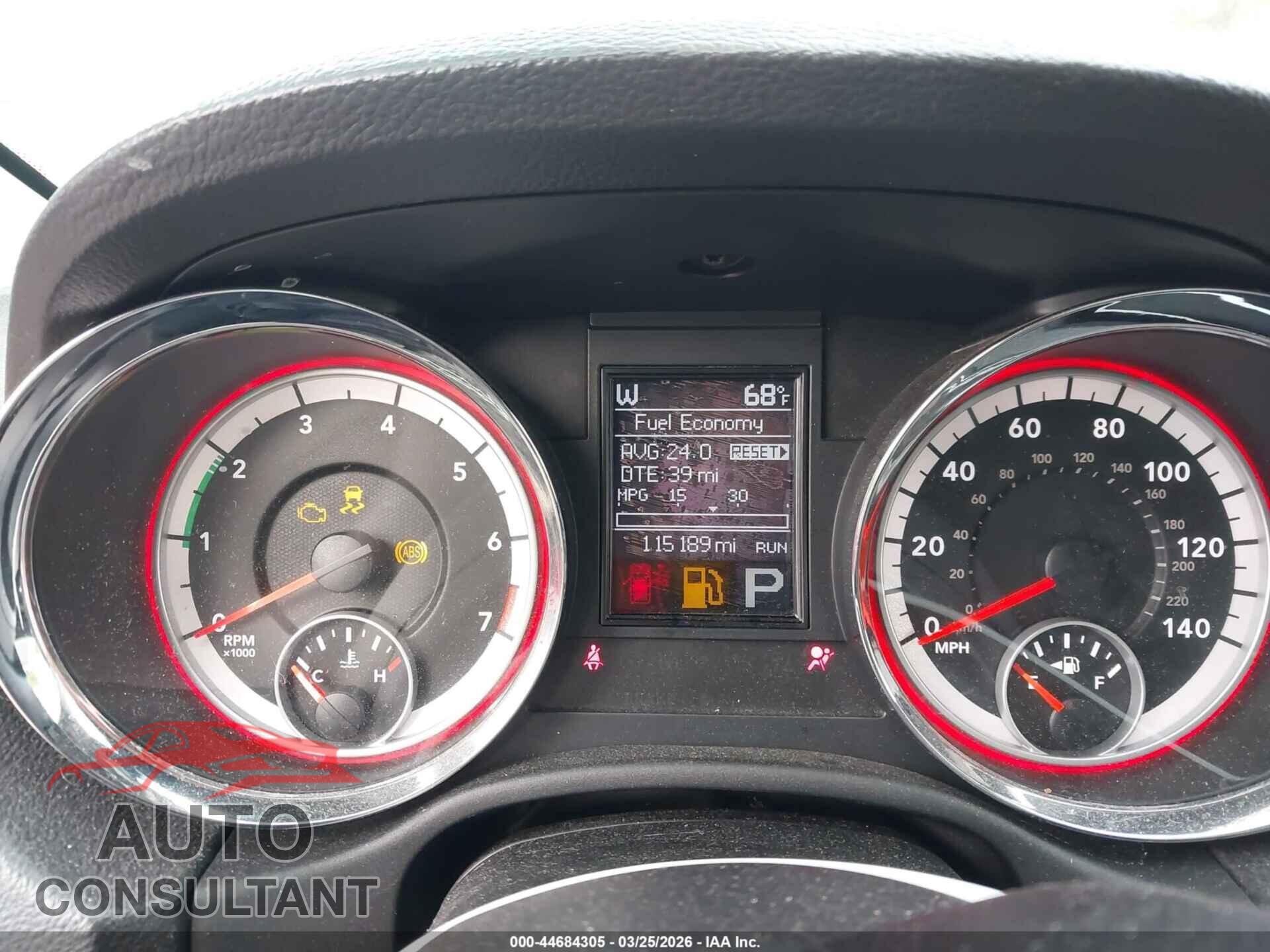 DODGE DURANGO 2013 - 1C4RDHAG3DC575879