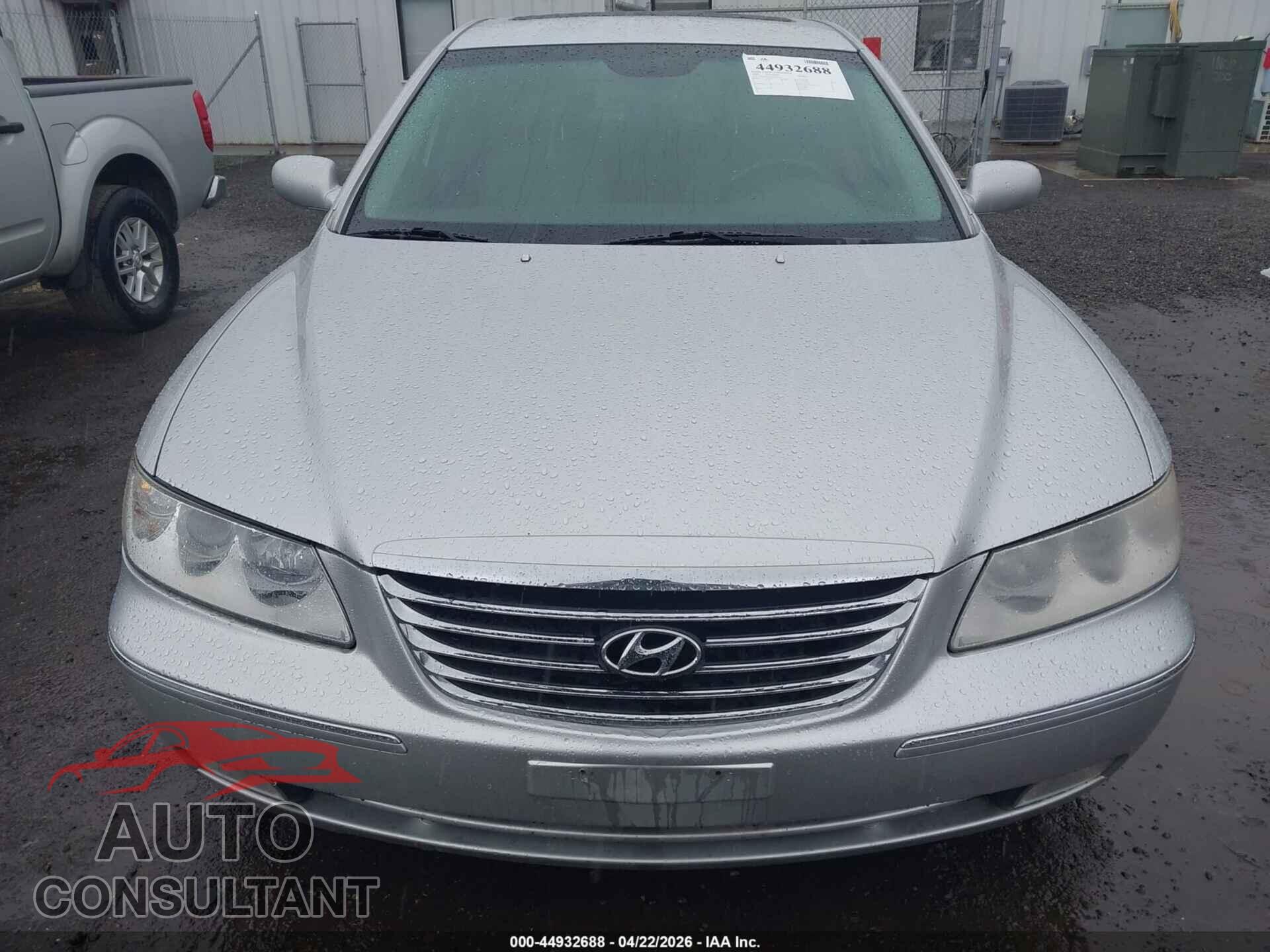 HYUNDAI AZERA 2009 - KMHFC46D19A358746