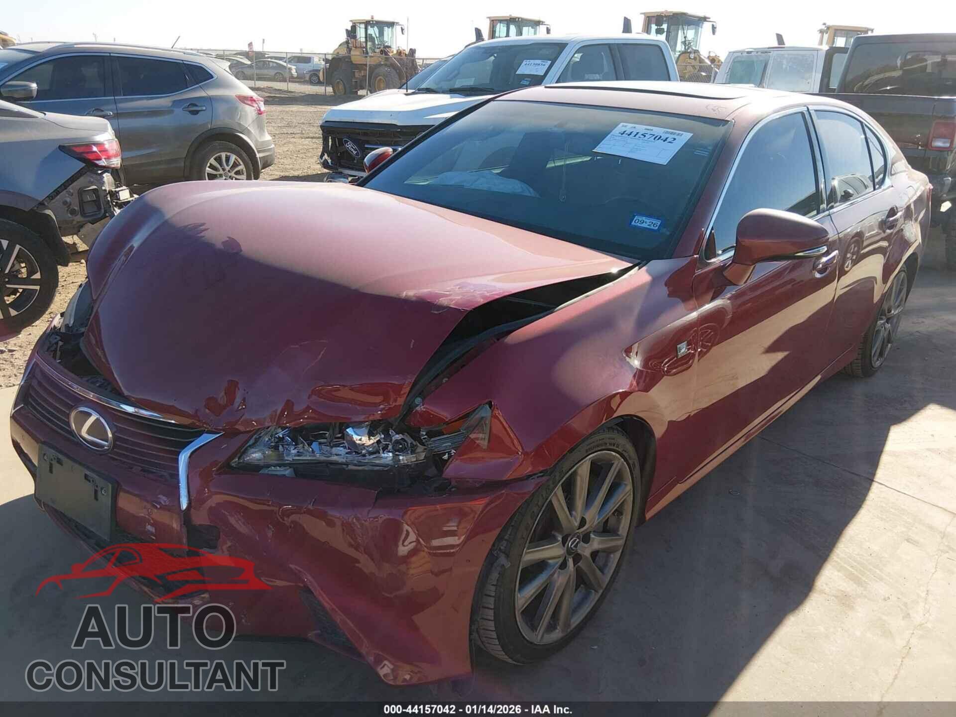 LEXUS GS 350 2015 - JTHBE1BLXFA008468