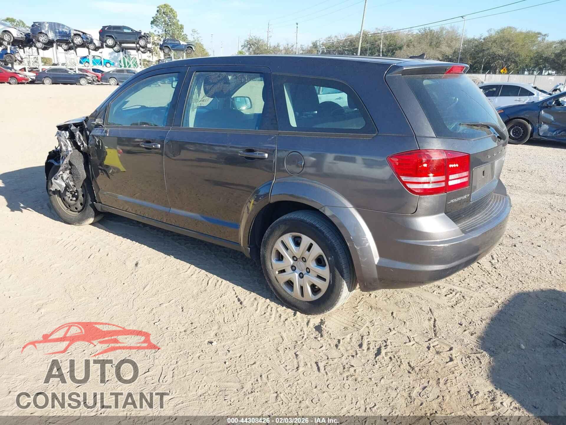 DODGE JOURNEY 2015 - 3C4PDCAB2FT738432
