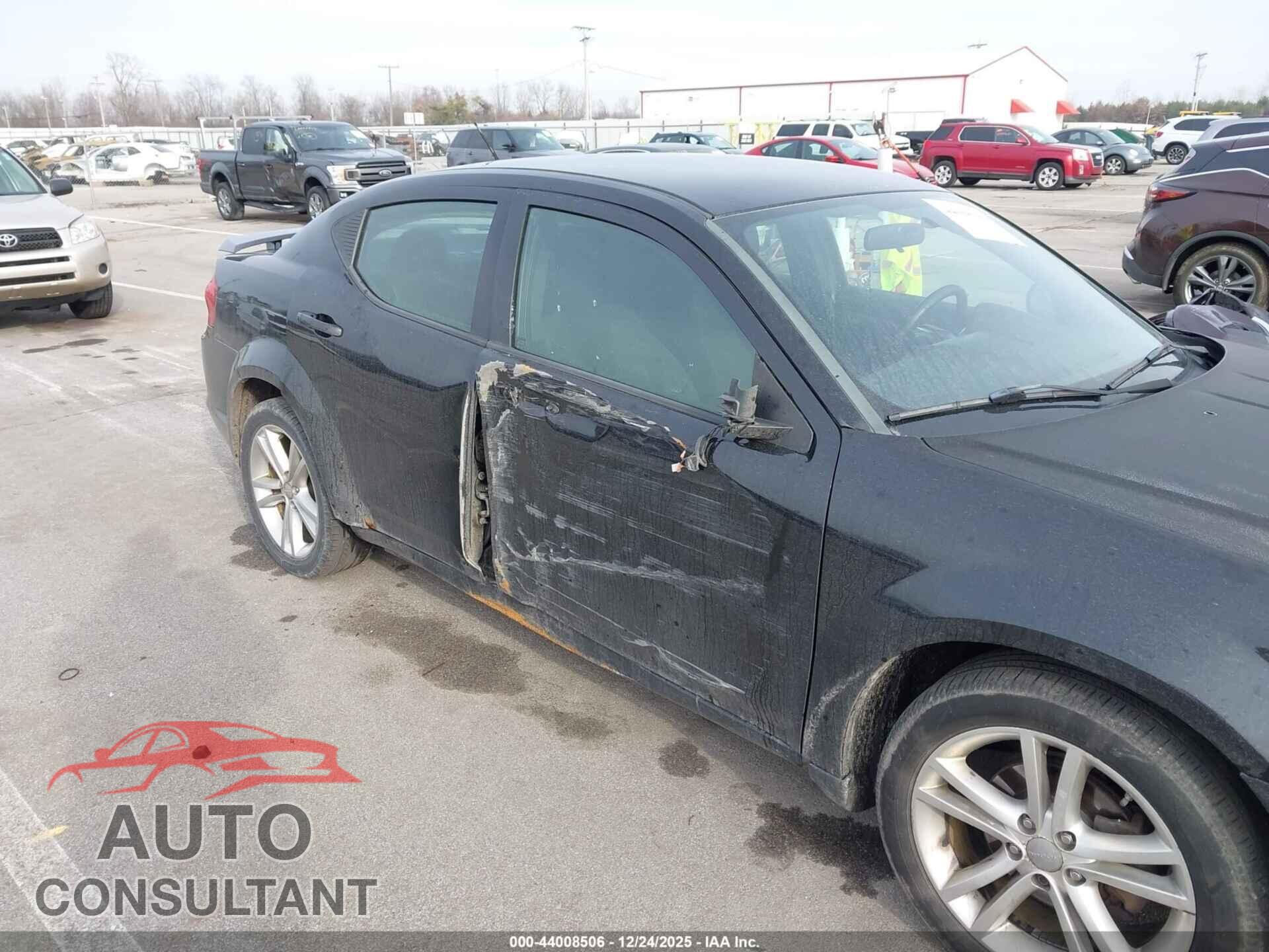 DODGE AVENGER 2013 - 1C3CDZCB7DN507882